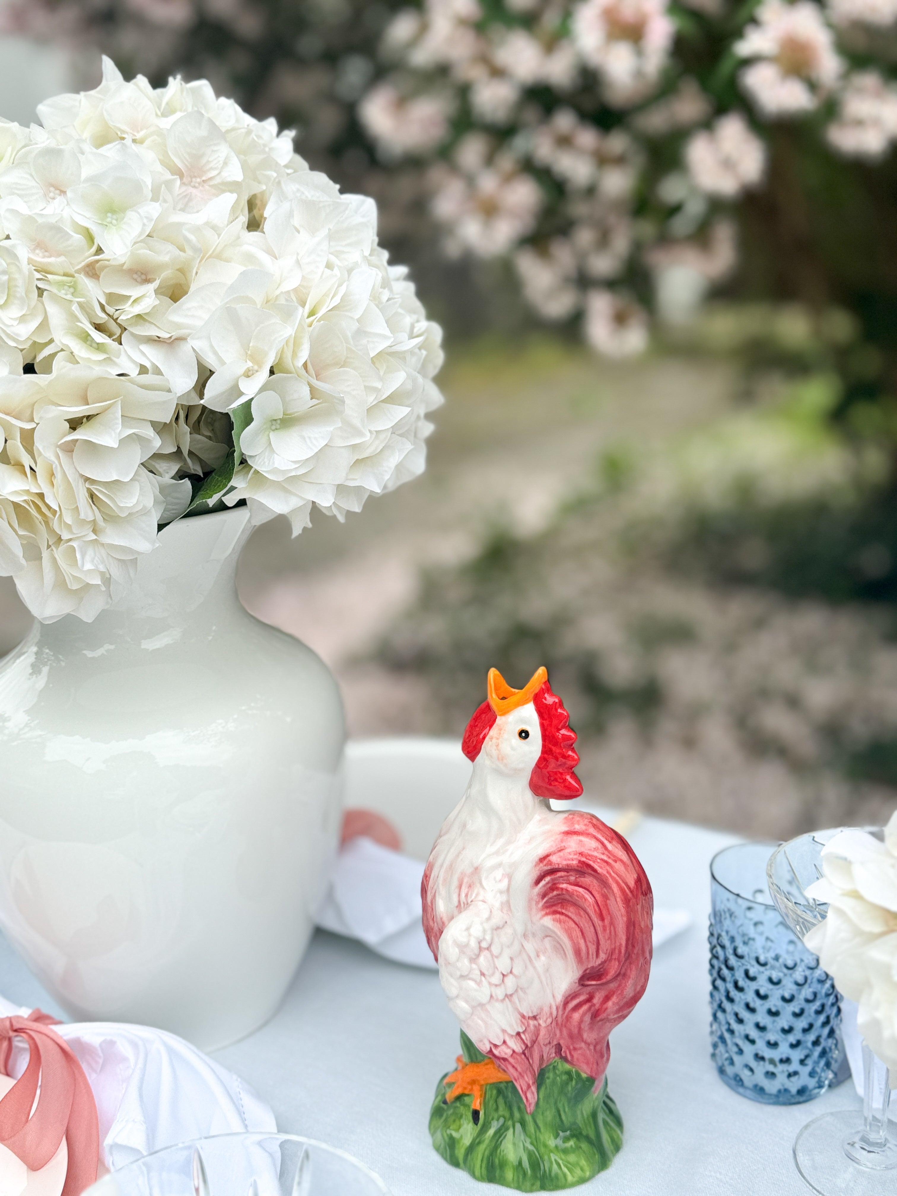 Rooster Vases 2er Set