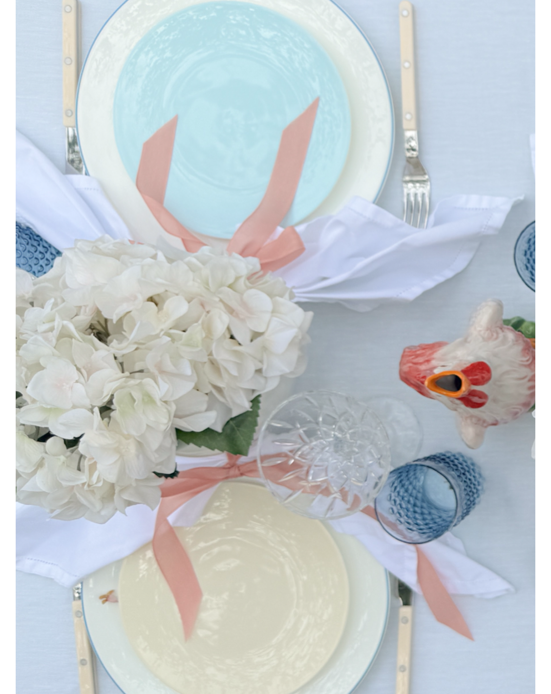 Rooster Vases 2er Set