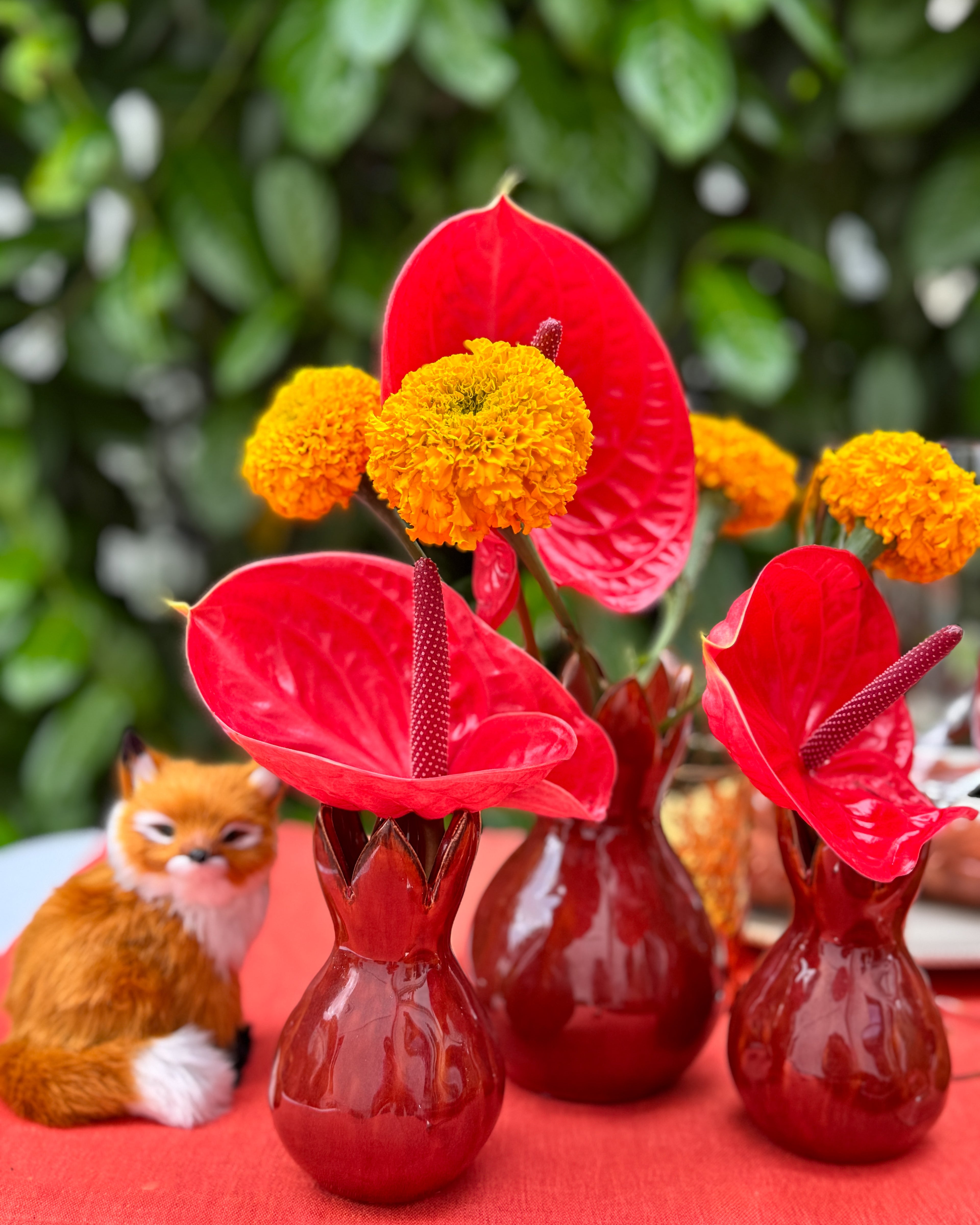 Zwiebelvase Granatapfel Set