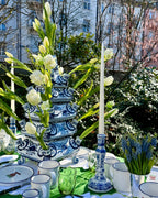 Vase Porzellan in Pagodenform Chinoise