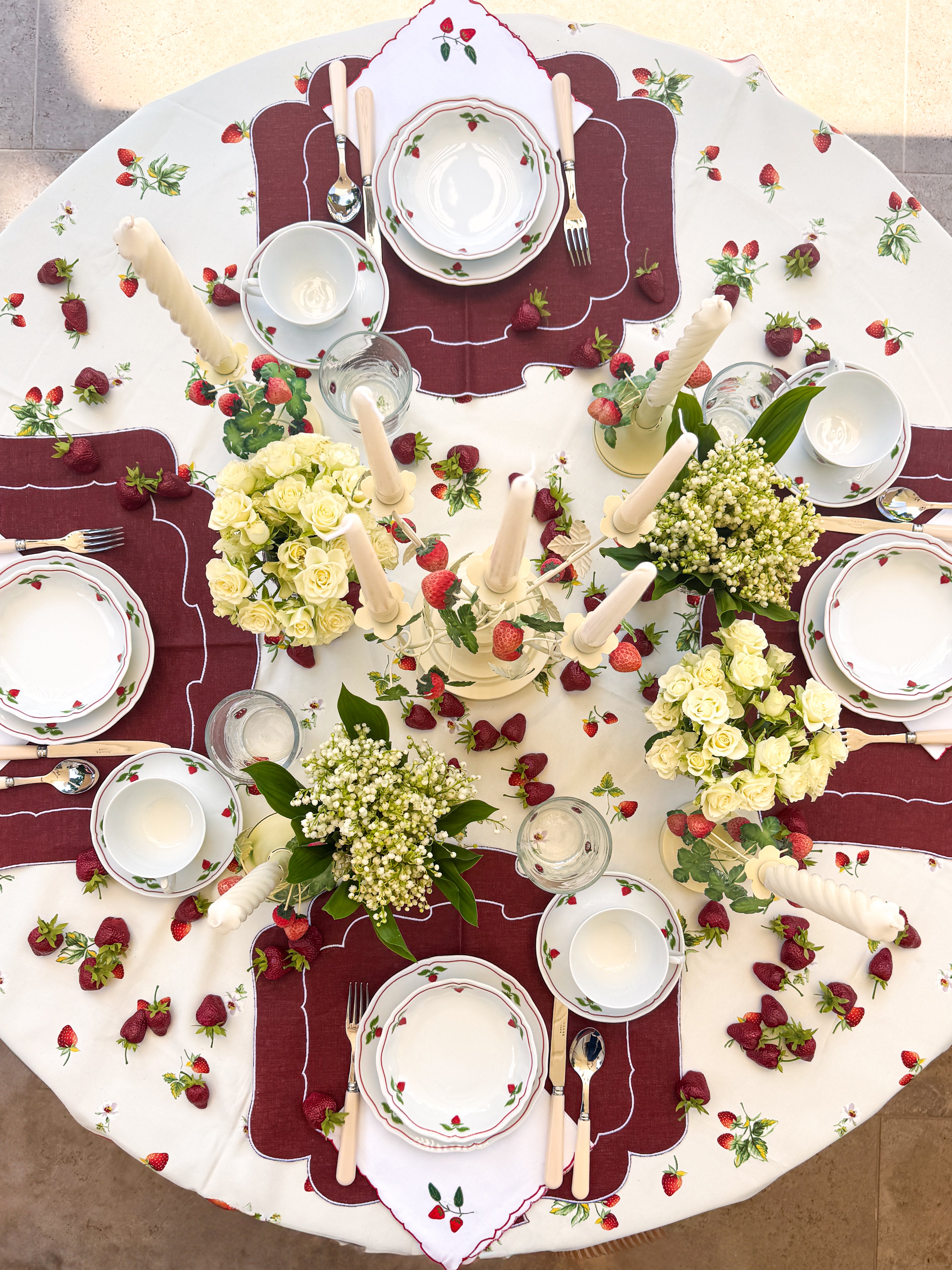 Strawberry Candeholder
