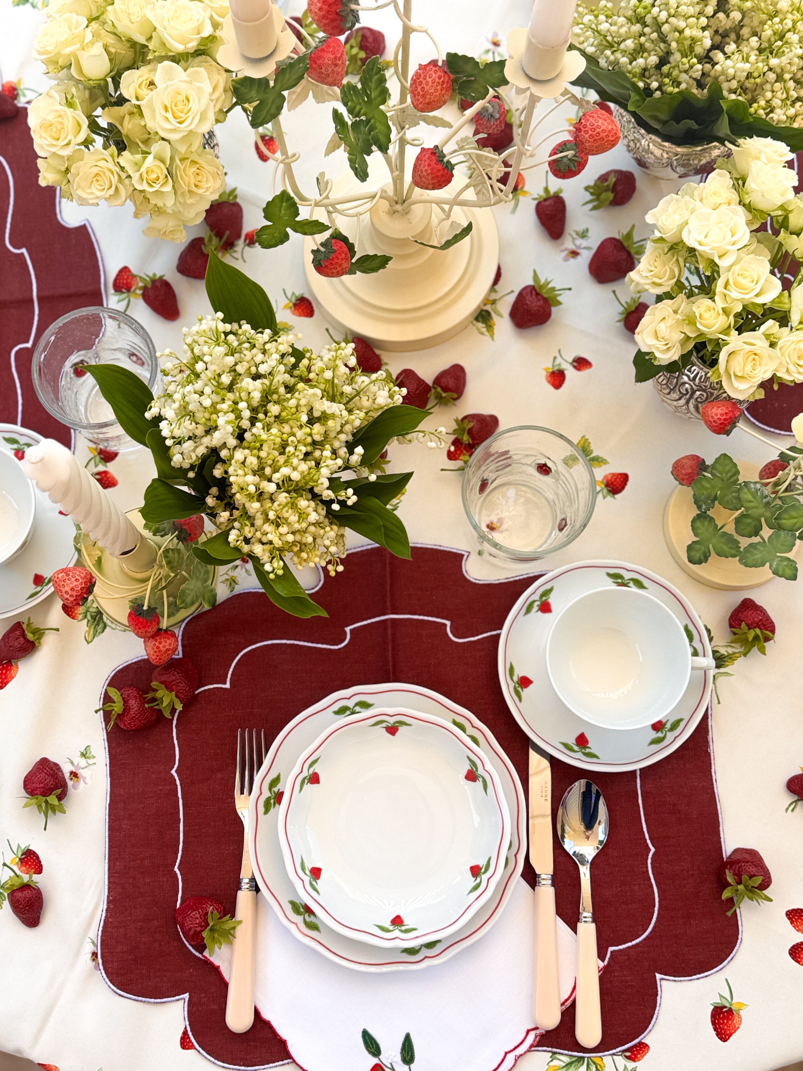 Strawberry Candeholder