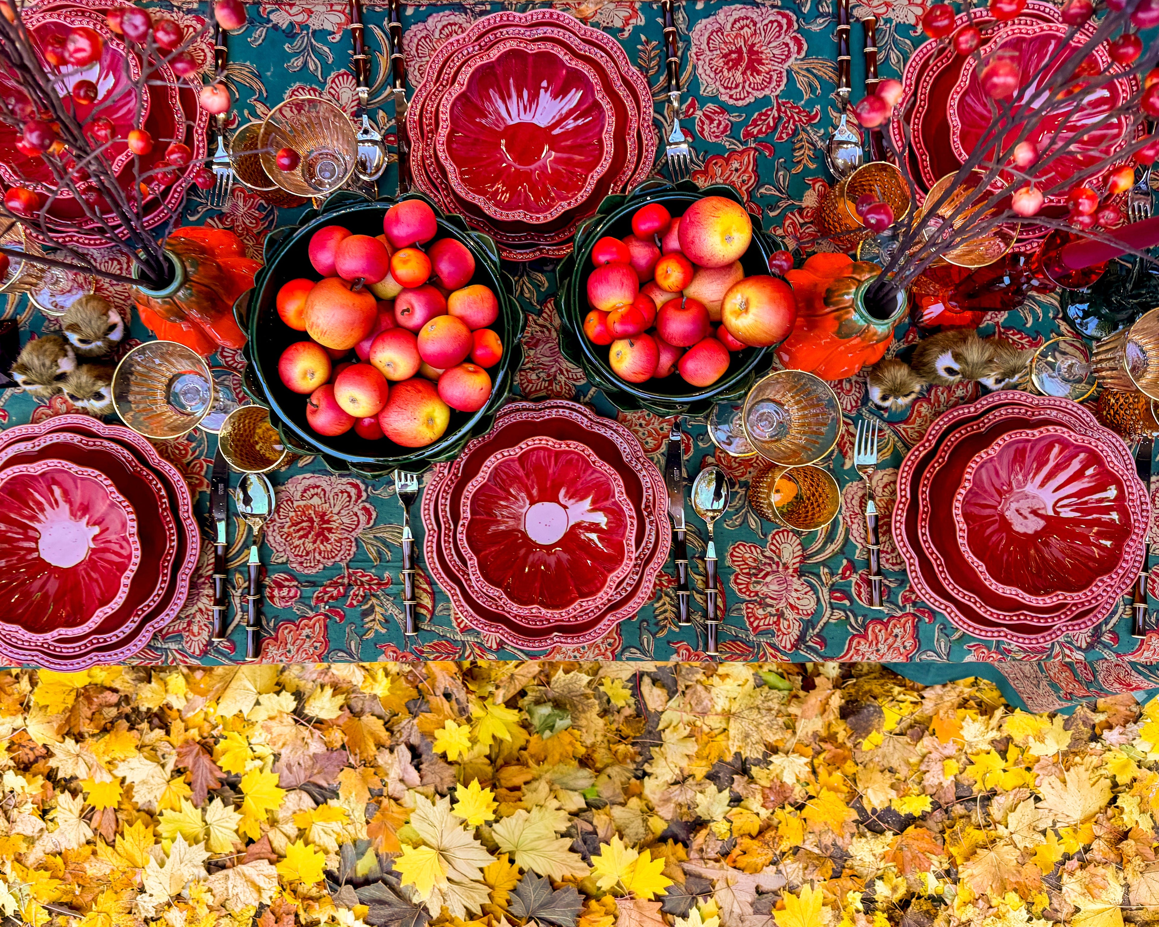 Forest Green Tablelinen