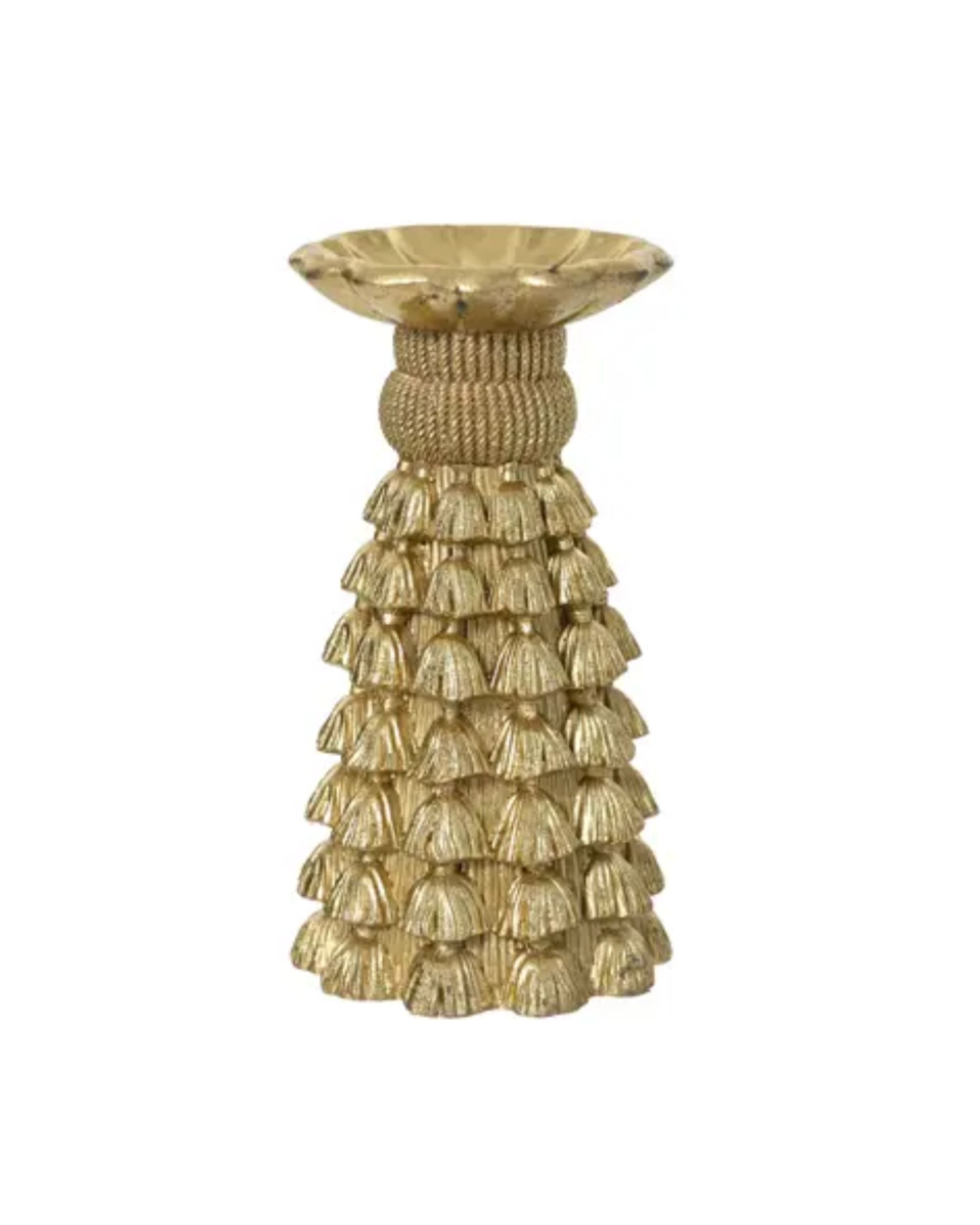 Kerzenständer Tassel "Gold"