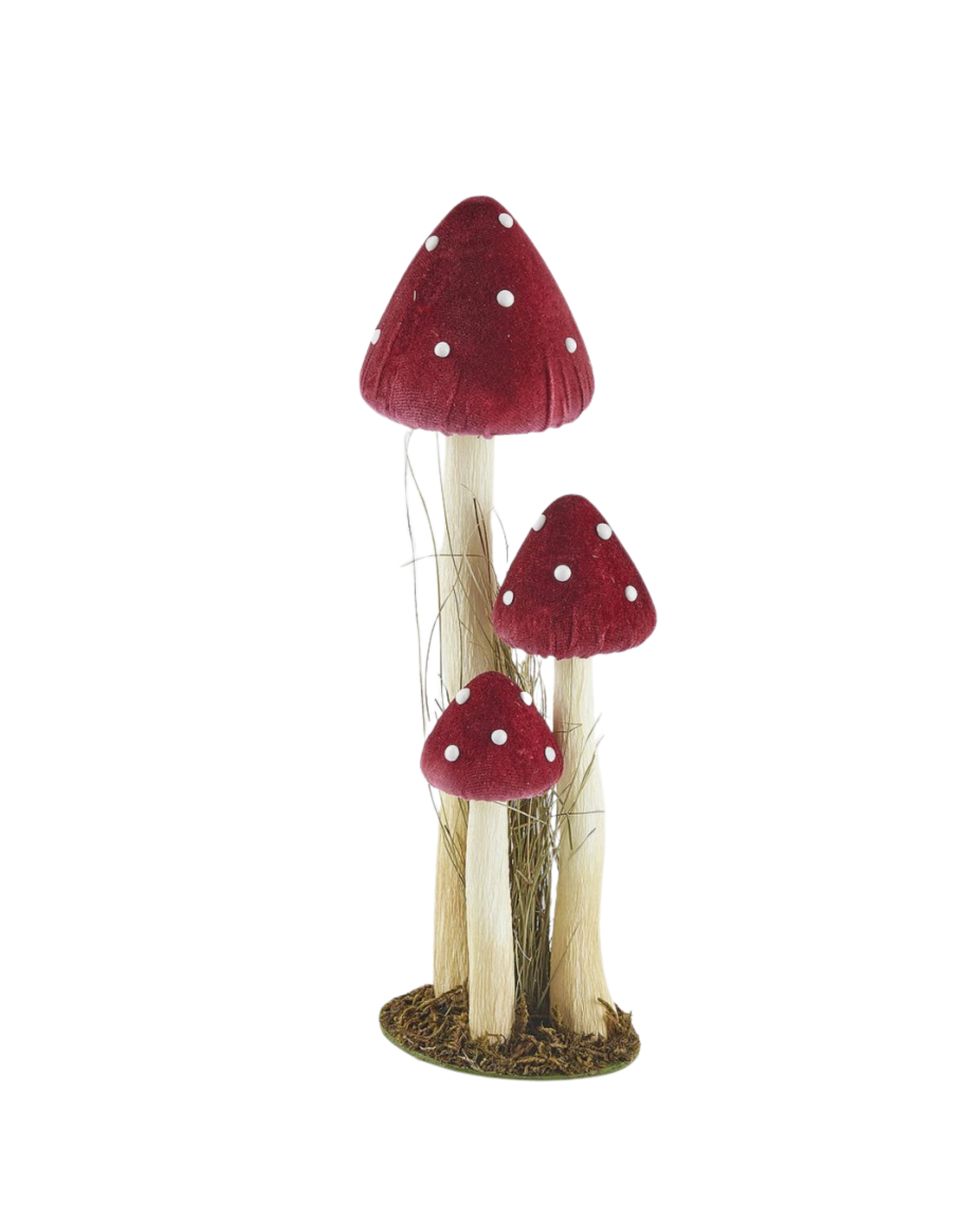 Velvet Mushroom Long Large (Set of 2)
