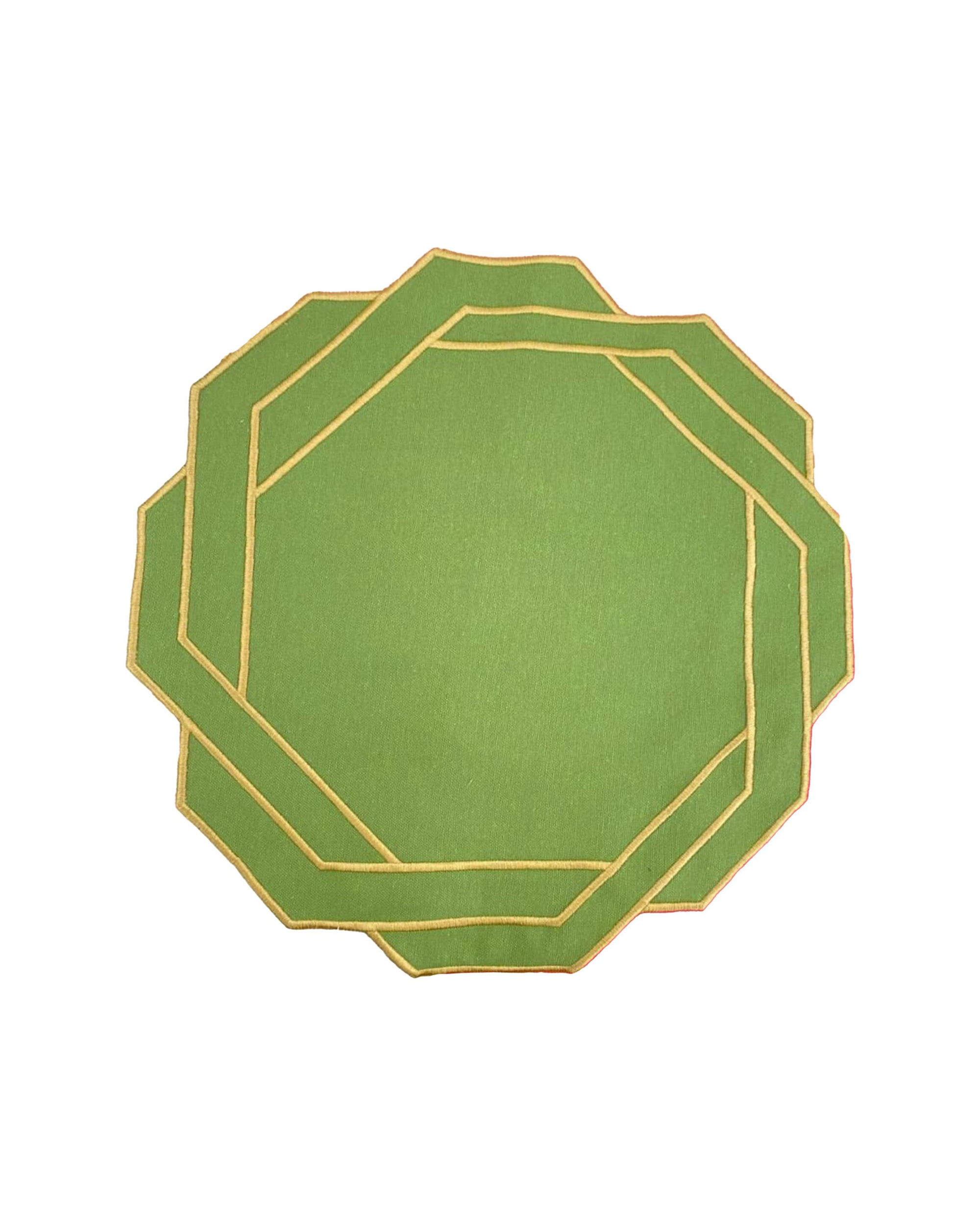 Placemat Green Gold (Set of 4)