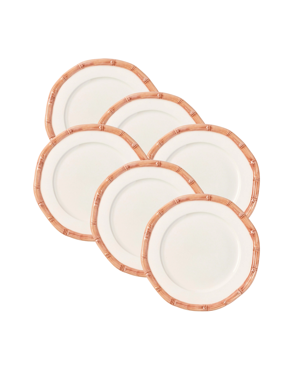 Bamboo Salad Plates 21 cm (Set of 6)