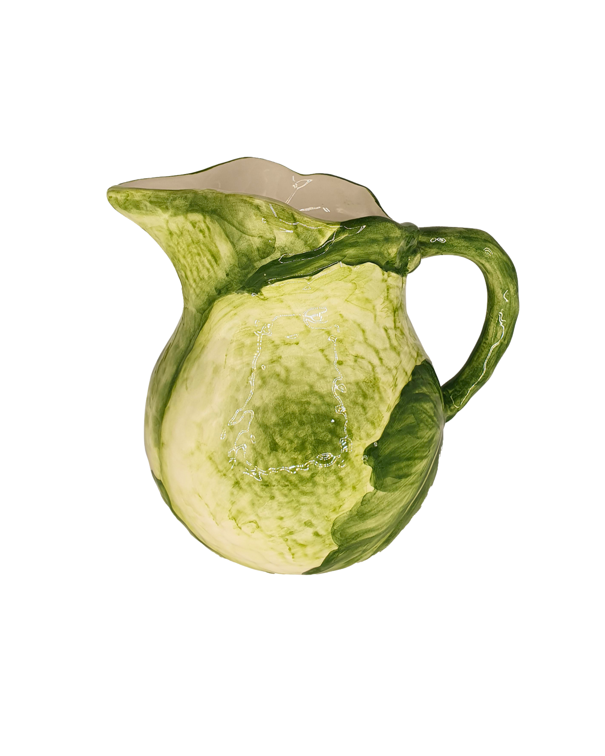 Radicchio Collection Ceramic Jug Green