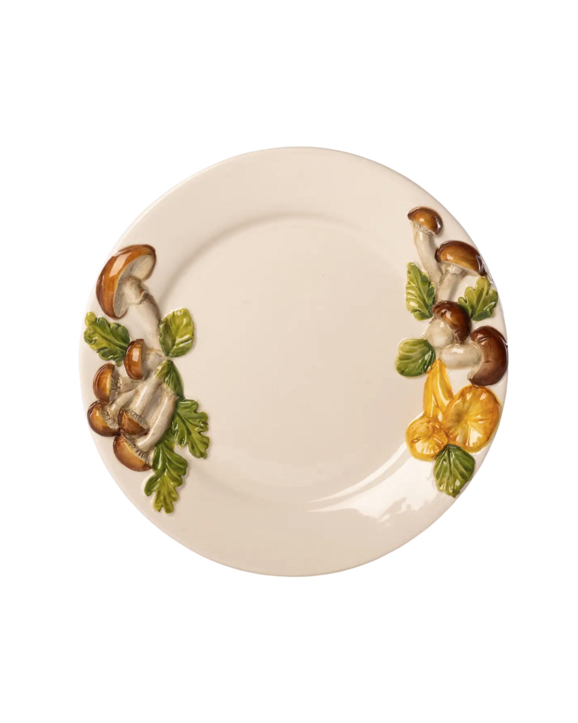 Mushroom Ceramic Dinner Plate (Set of 6)