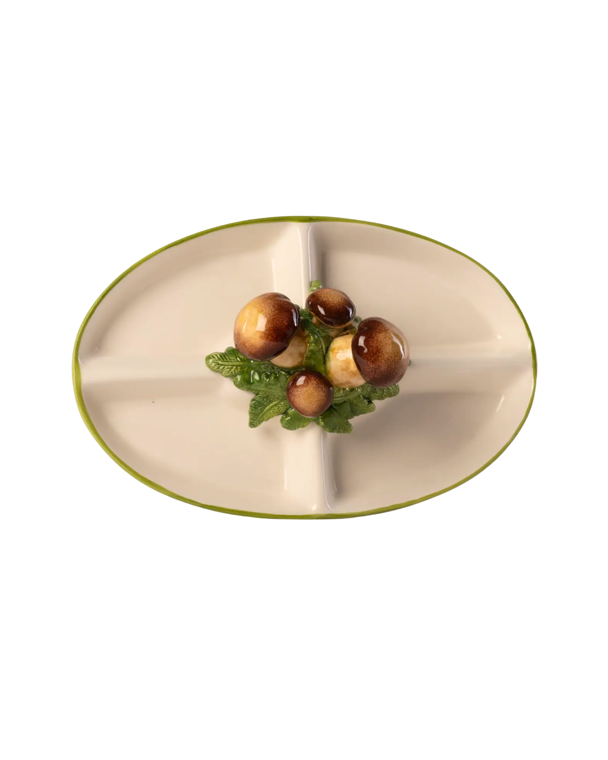 Mushroom Ceramic Starter Tray Large