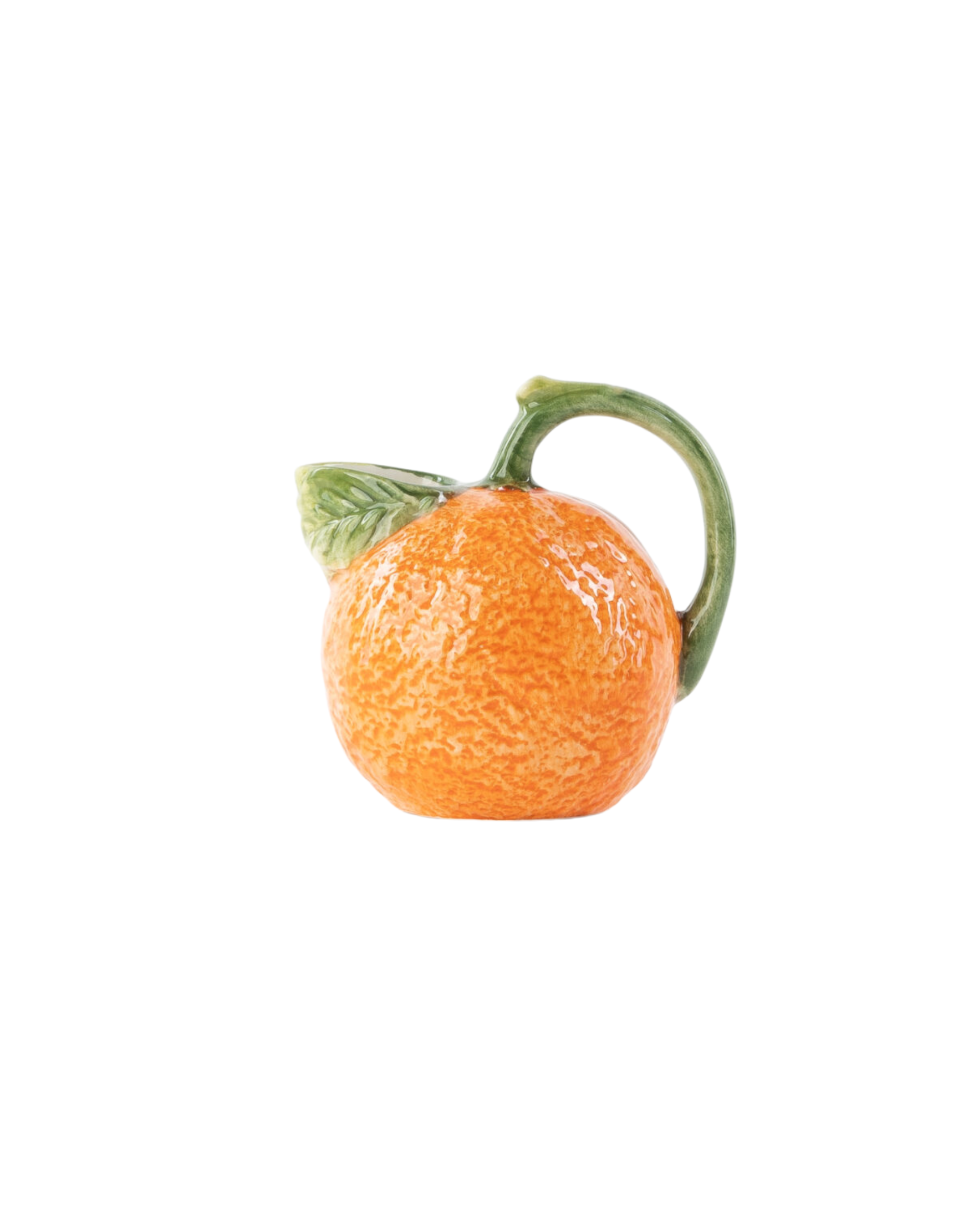 Fruit Ceramic Milk Jug Orange