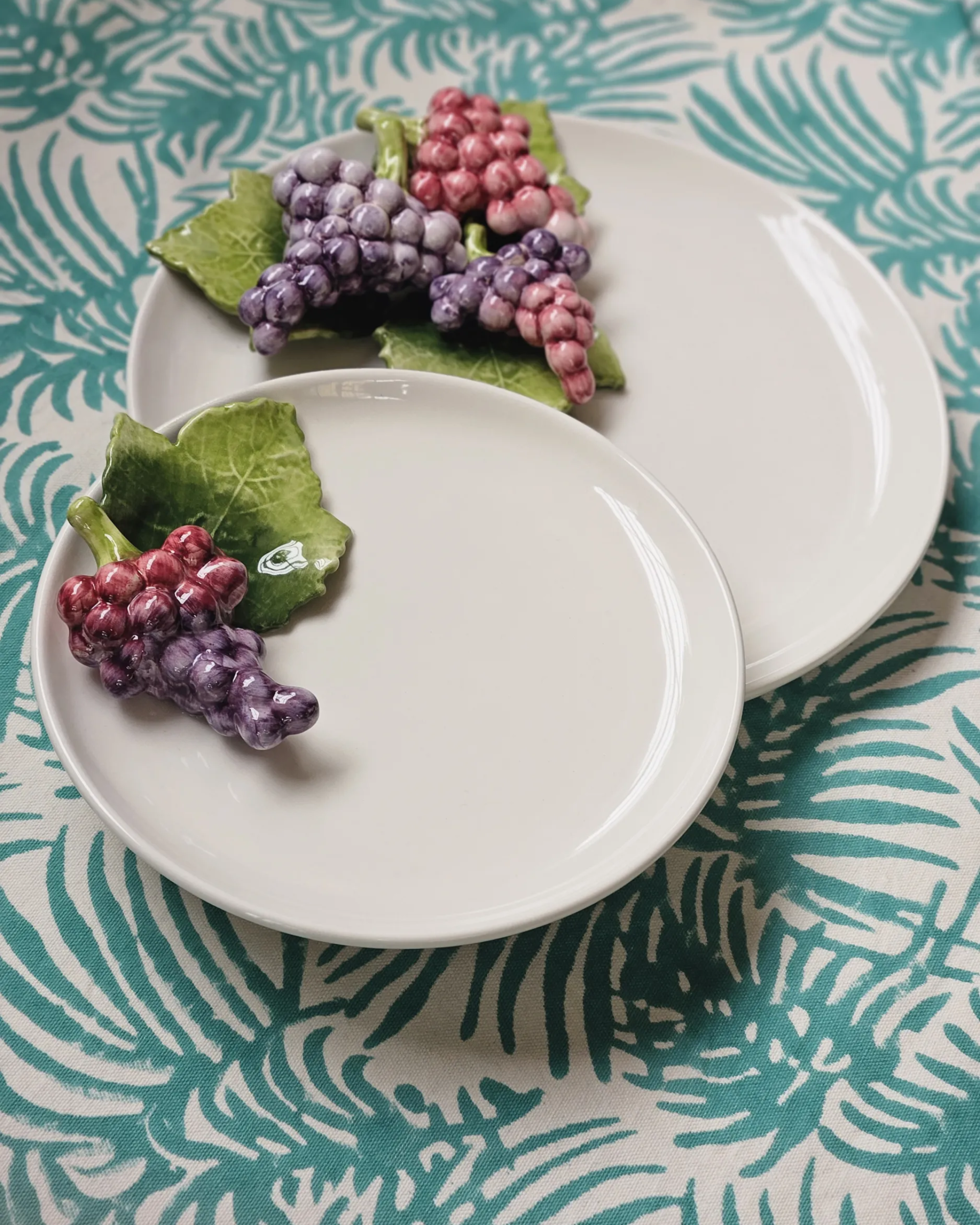 Grape Collection Ceramic Salad Plate