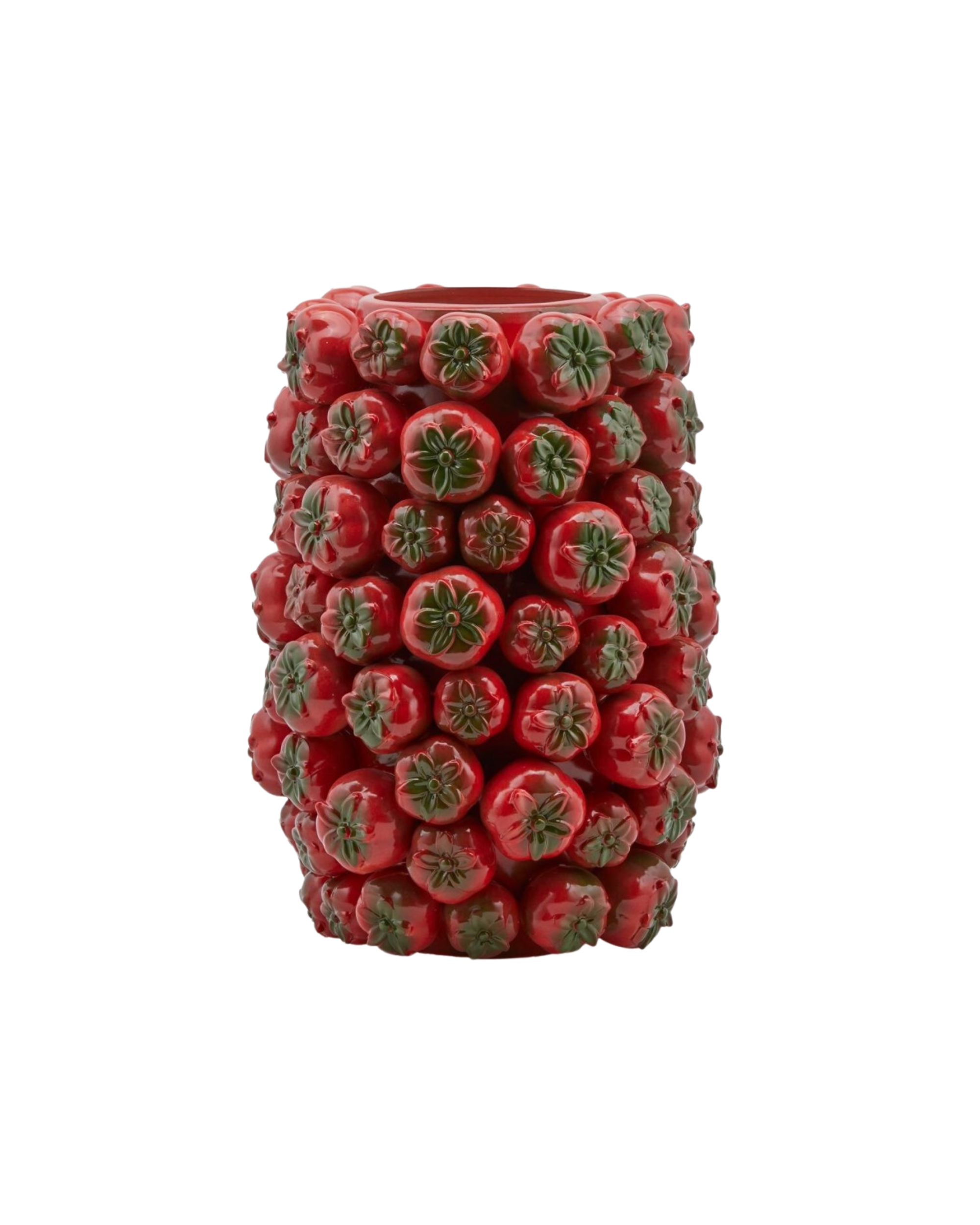 Tomato Chakra Vase XL