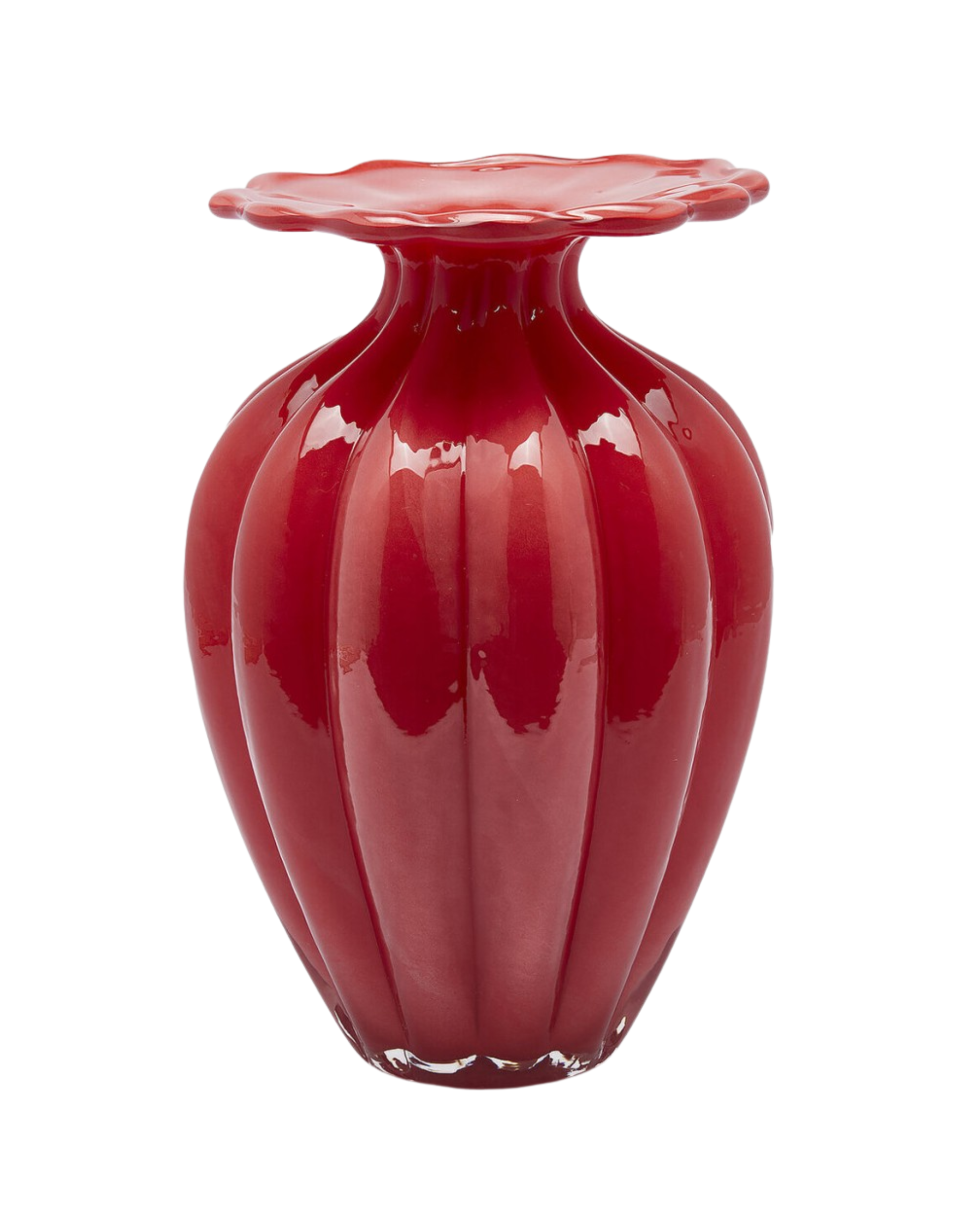 Blossom Vase Red