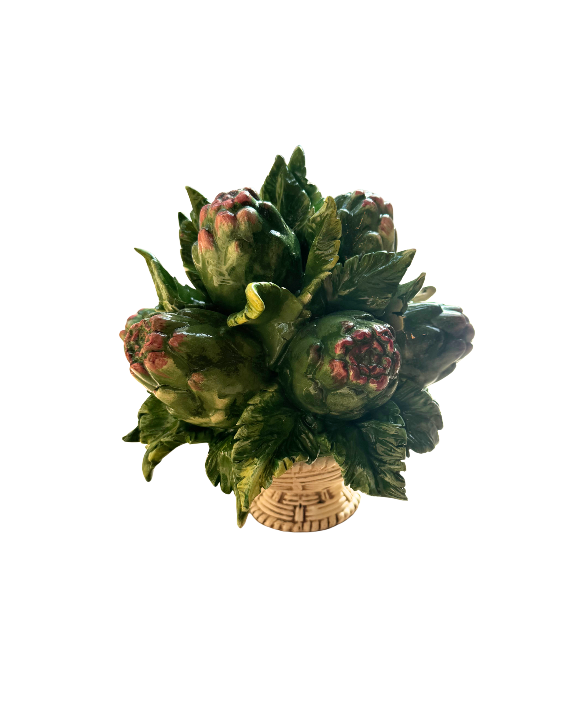 Ceramic artichoke pyramid, small 