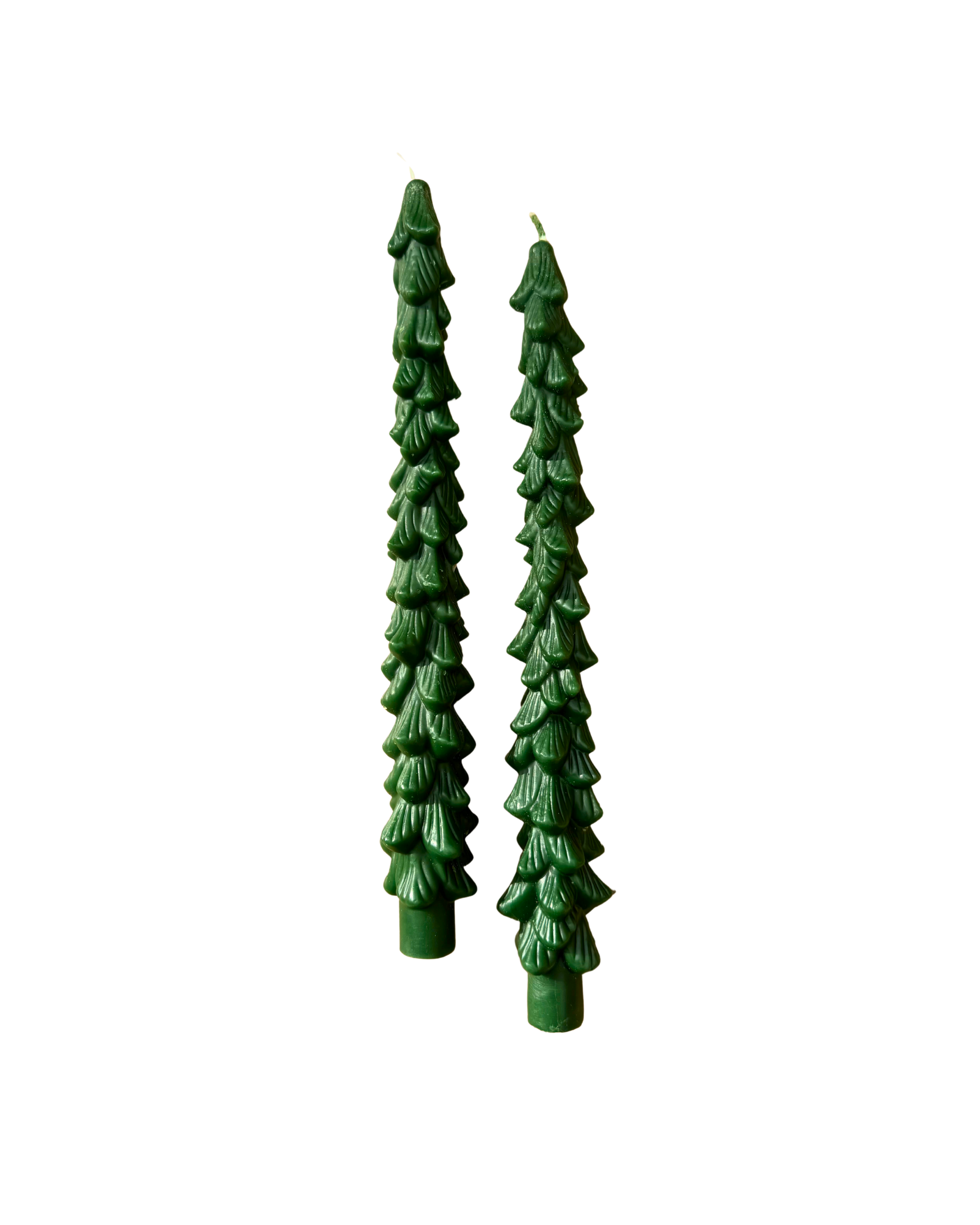 Tannenbaum Stabkerzen - Set of 2