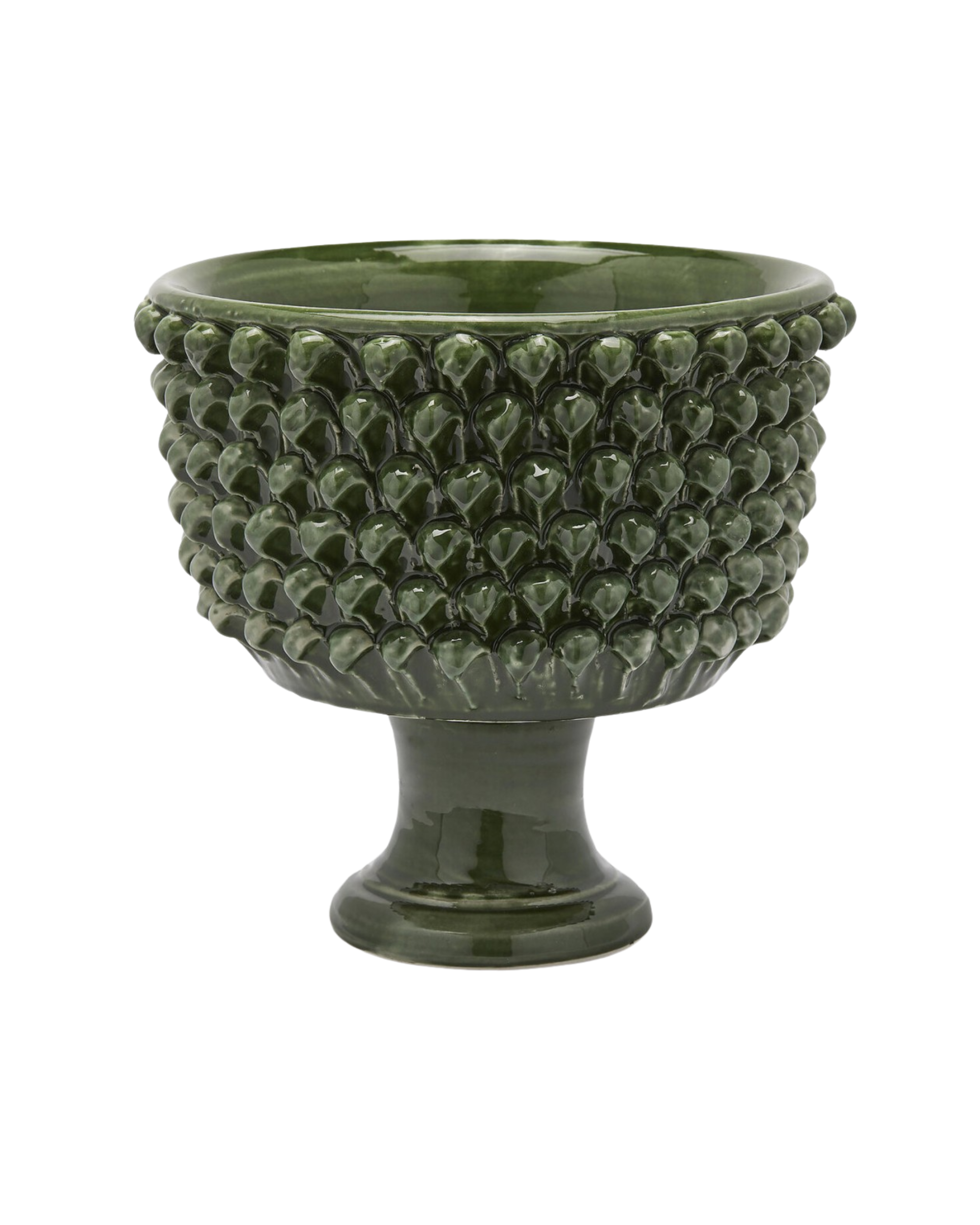 Pinecone Vase Green Large
