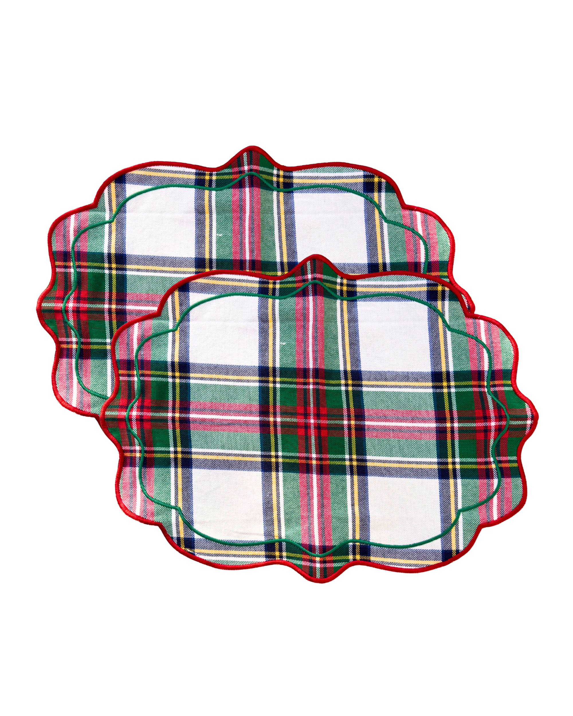 Tischsets Highland Snow (Set of 2)