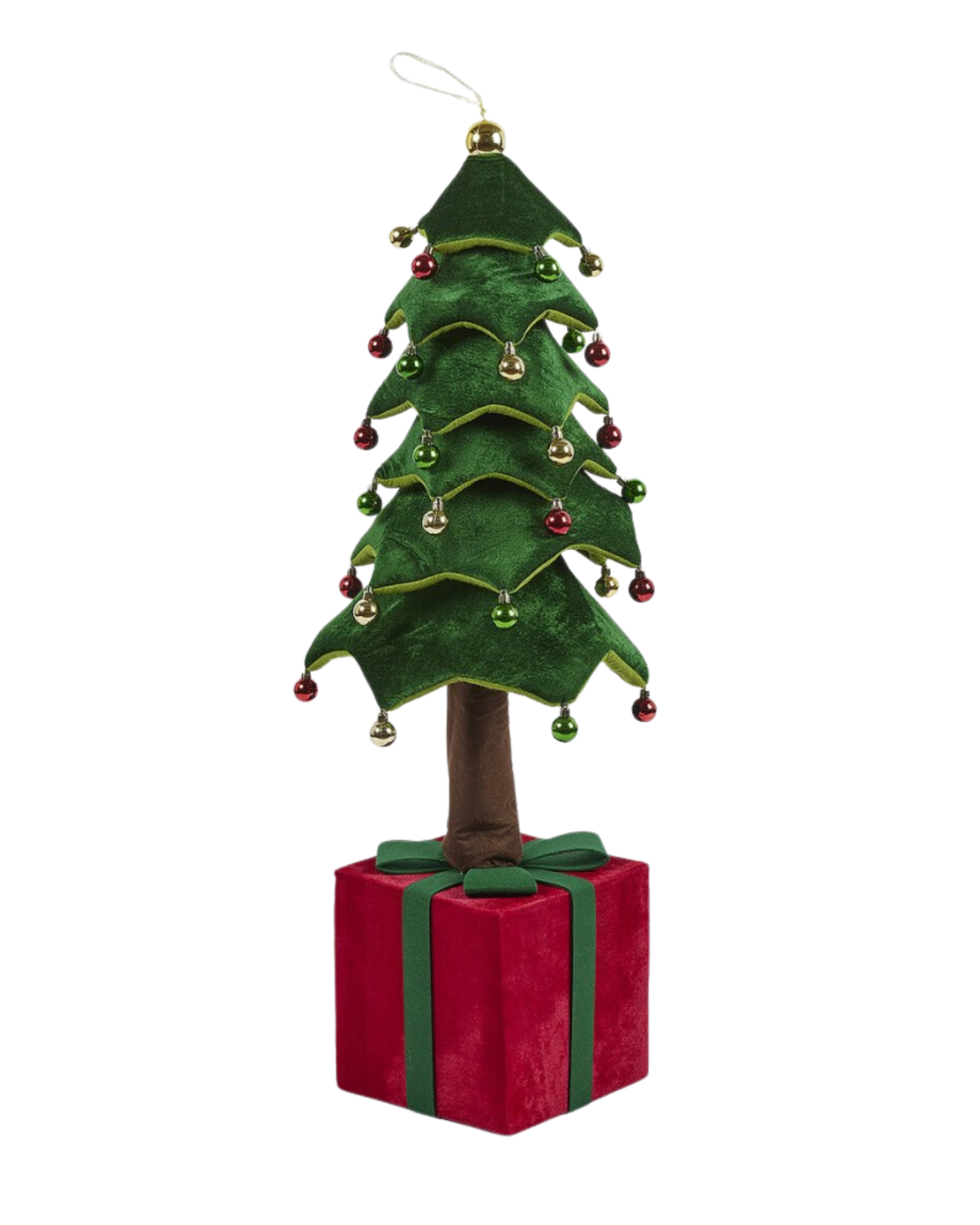 Velvet Gift Tree Green Large