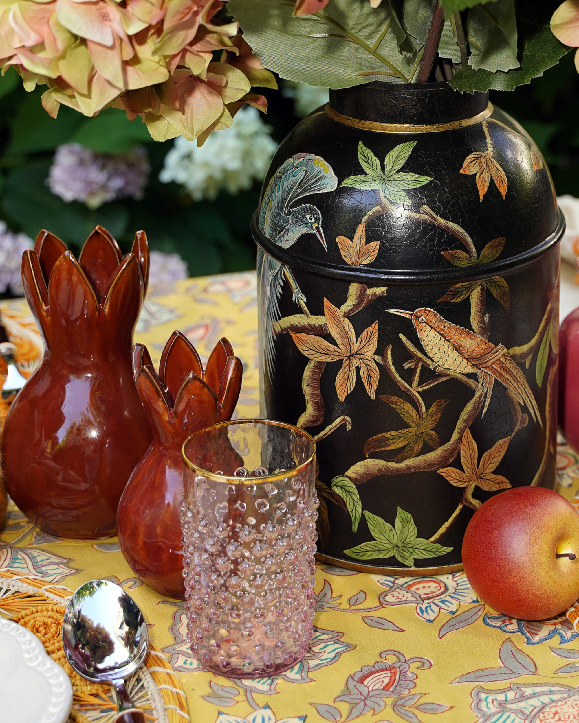 Anna von Lipa x Table Desires Hobnail Tumbler Rosa (Set of 6)
