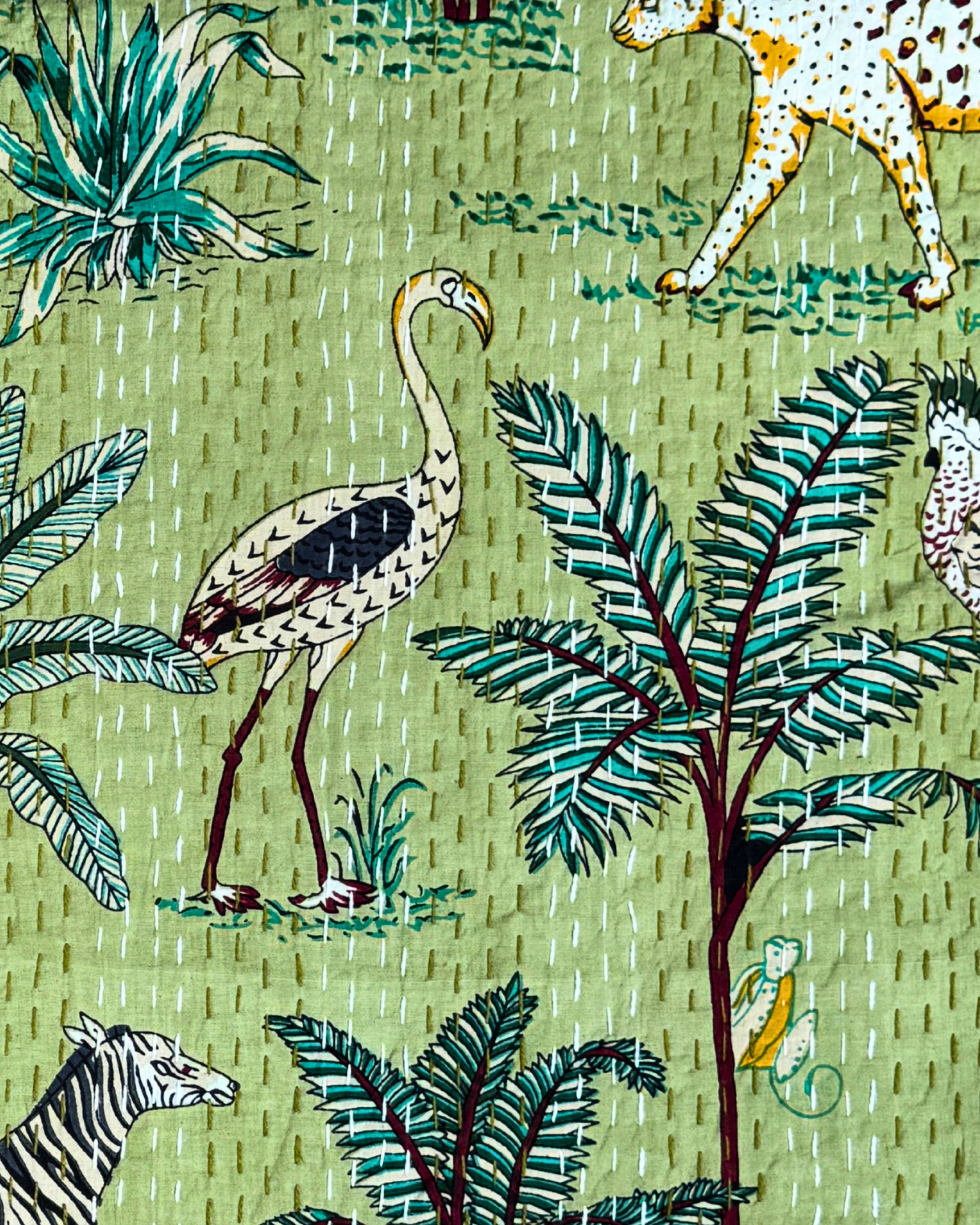 Safari Dream Tischdecke Salbei