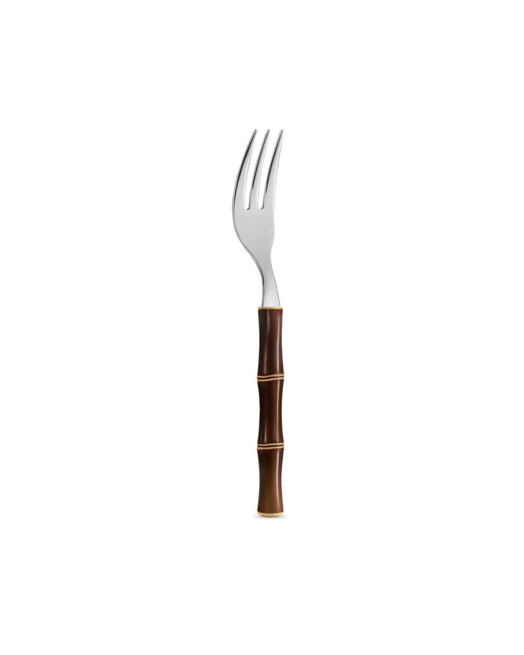 Kuchengabel Beige Bamboo 6er Set