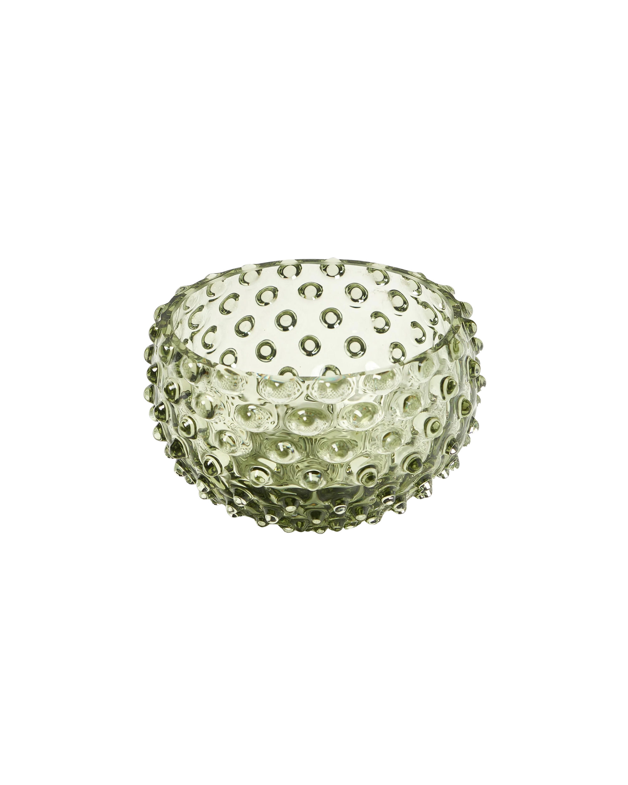Anna von Lipa Hobnail Tapas Bowl Olive Green