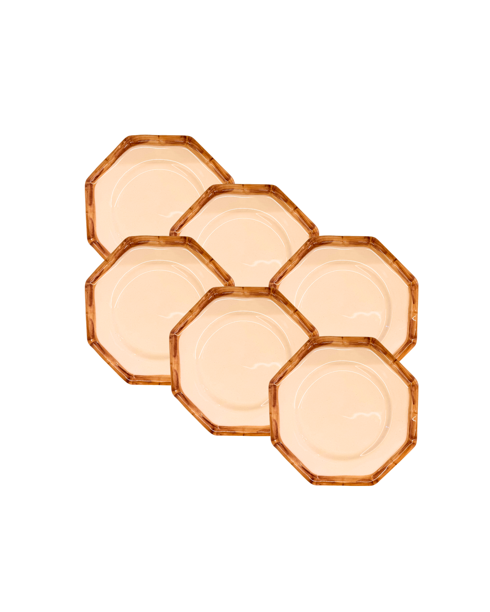 Bamboo Bread Plate (Set of 6)