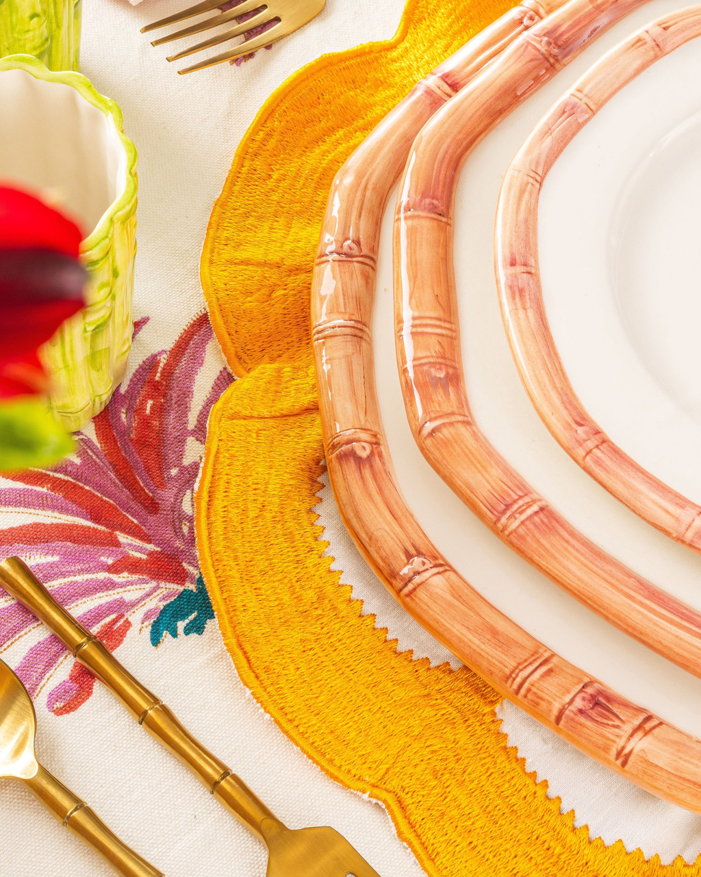 Bamboo Dinner Plates (Set of 6)