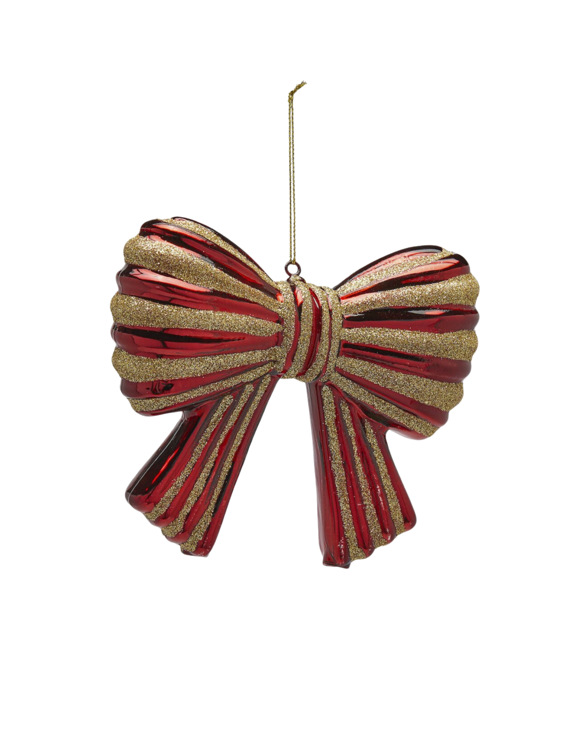 Weihnachtskugel Schleife