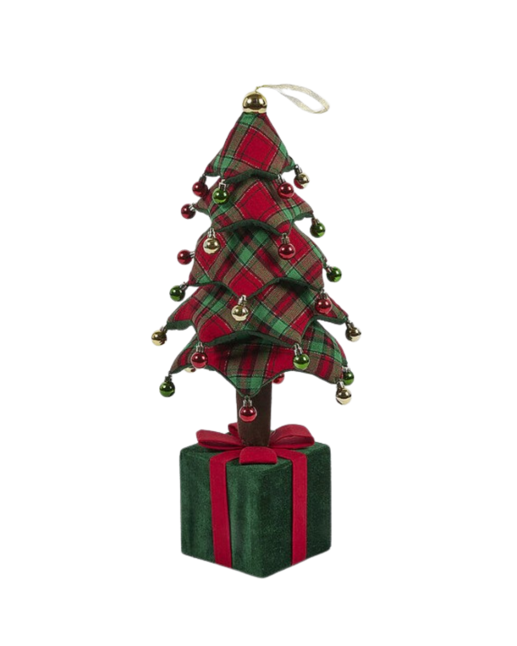 Velvet Gift Tree Tartan Small