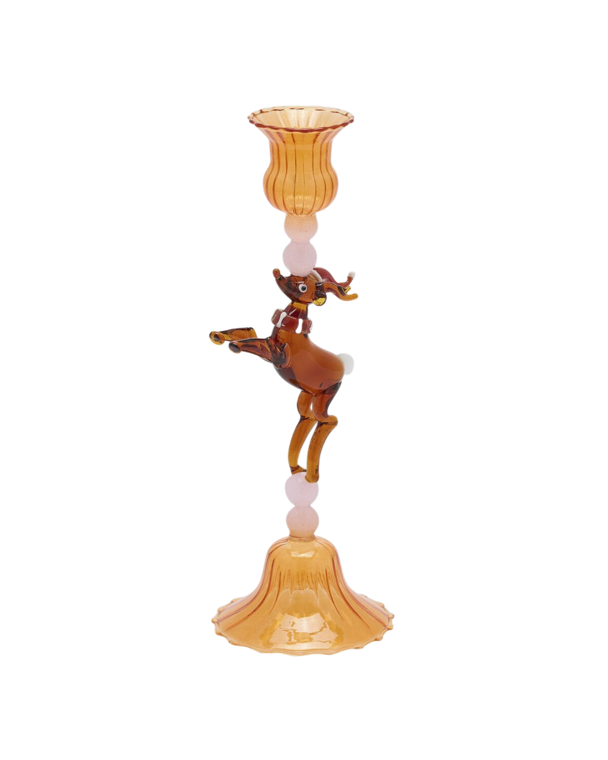 Reindeer Glas Candleholder