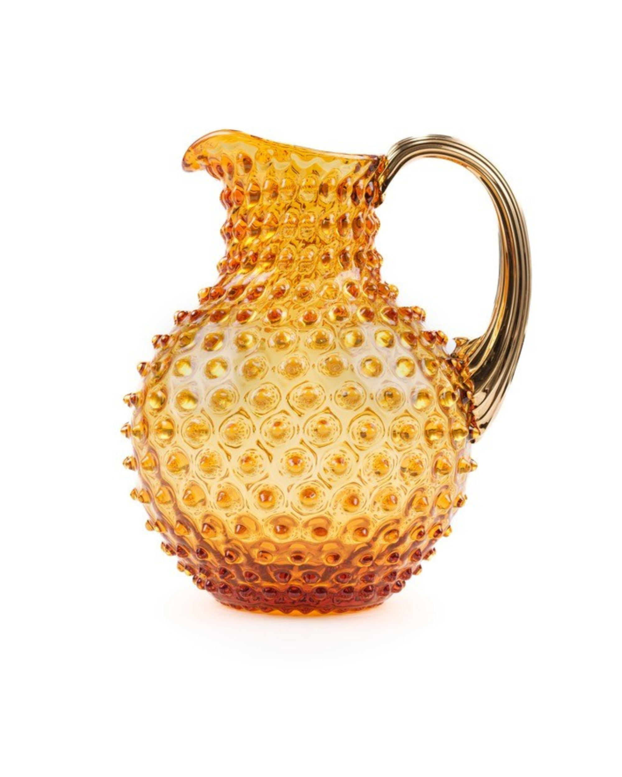 Anna von Lipa x Table Desires Hobnail Jug 2L Amber
