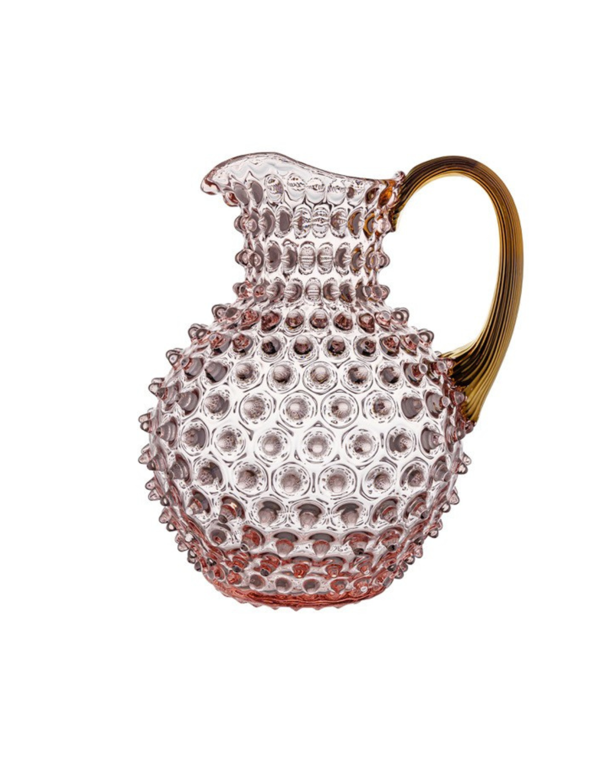 Anna von Lipa x Table Desires Hobnail Jug 2L Amber