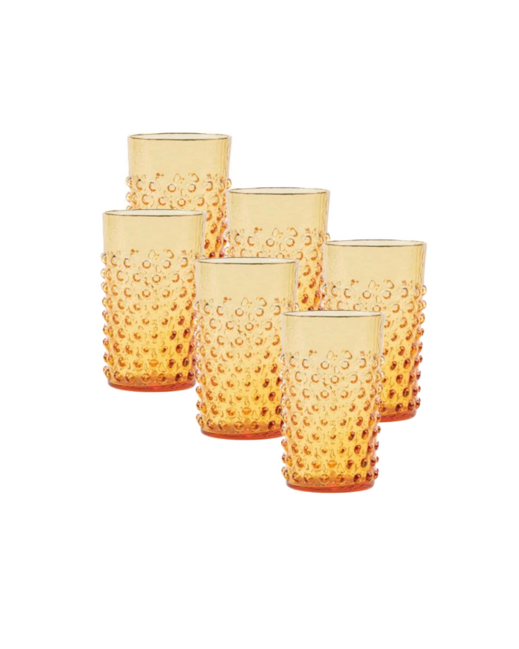 Anna von Lipa Swirl Tumbler New Brown (Set of 6)