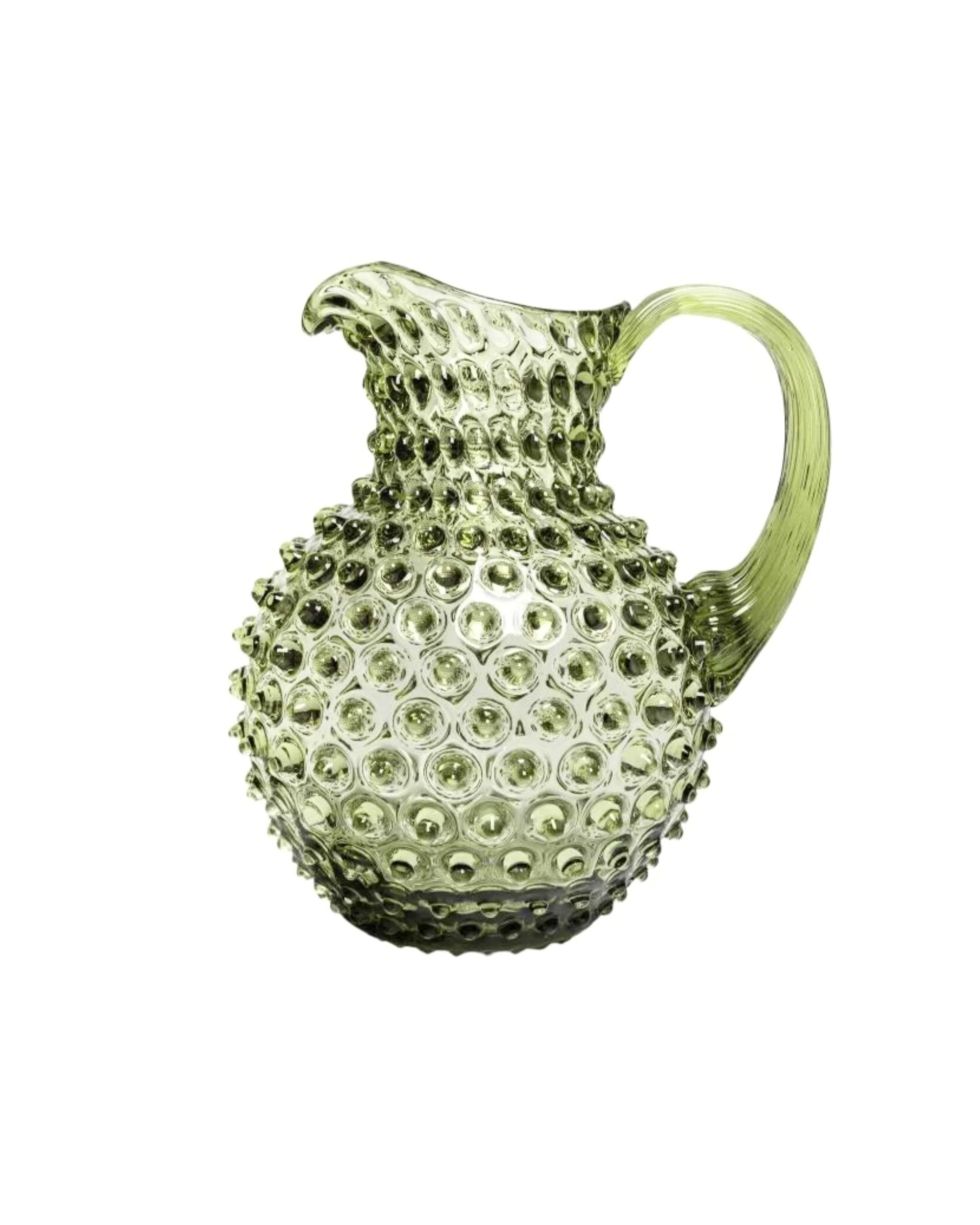 Anna von Lipa Hobnail Jug 2L Olive Green