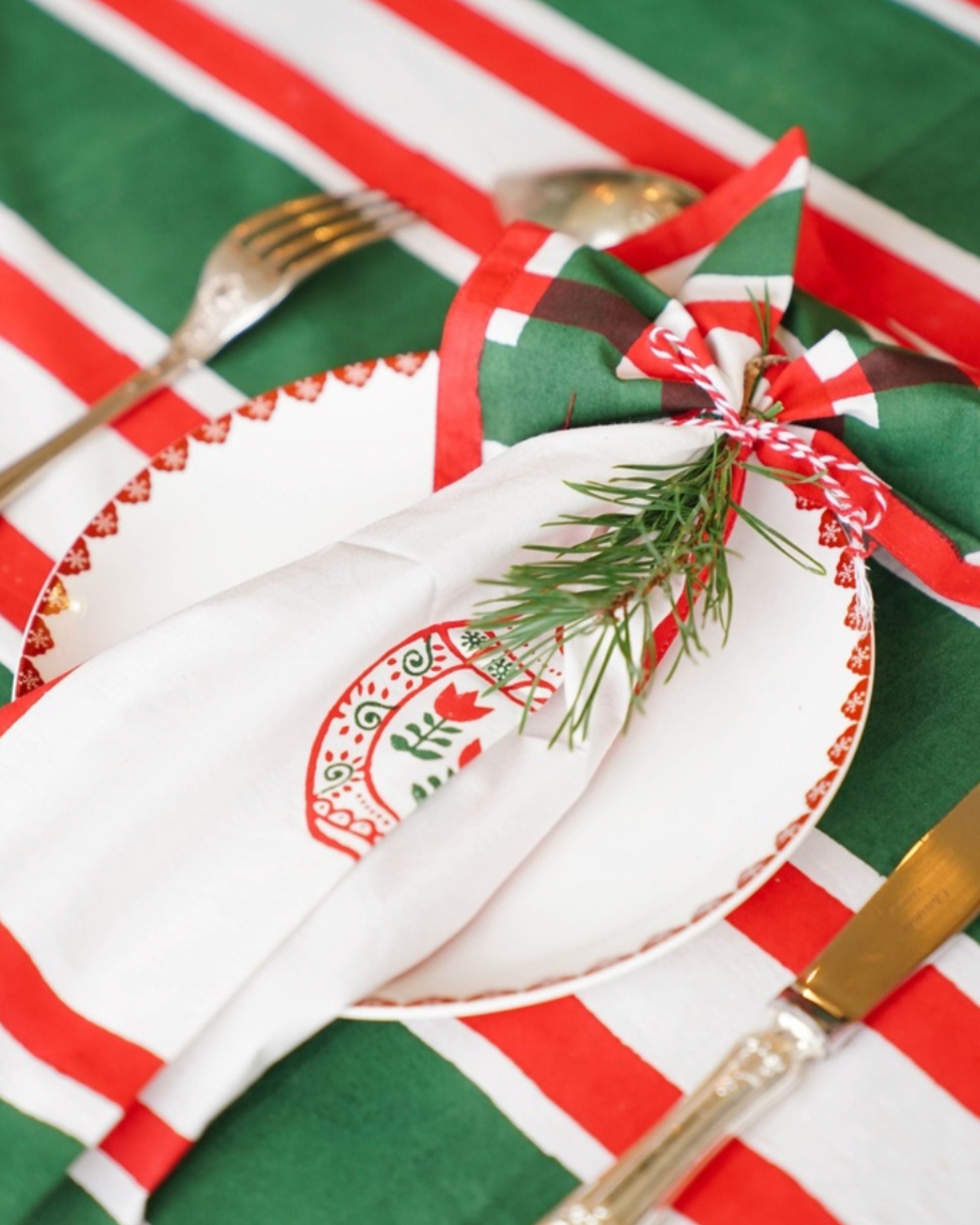 Serviette Wallace Rot (2er Set)