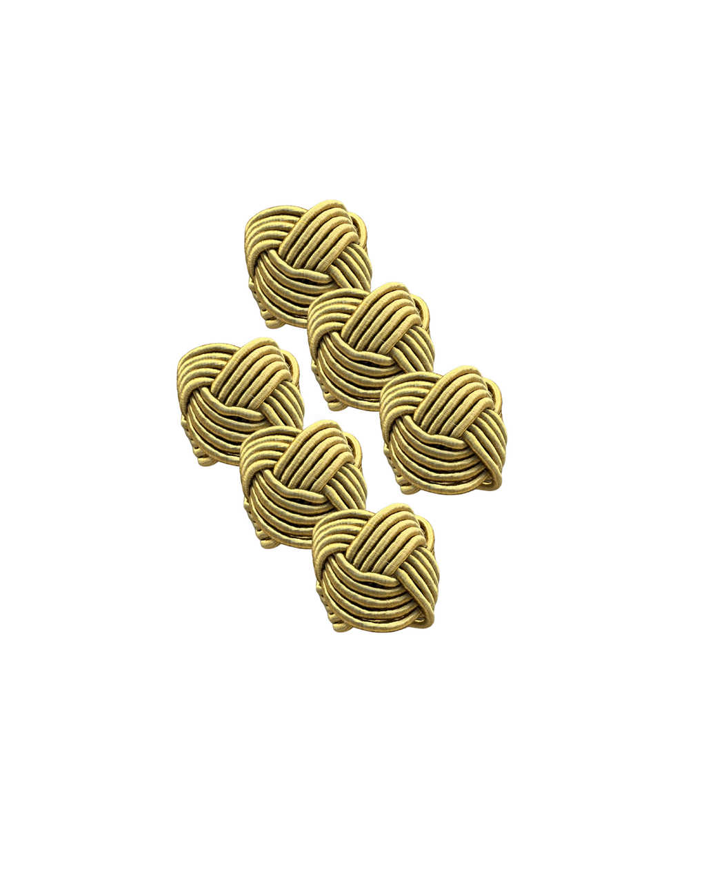 Serviettenring Gold, 6er Set