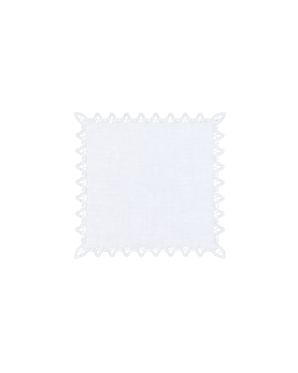 Leinen Servietten Amalfi Weiß, 2er Set