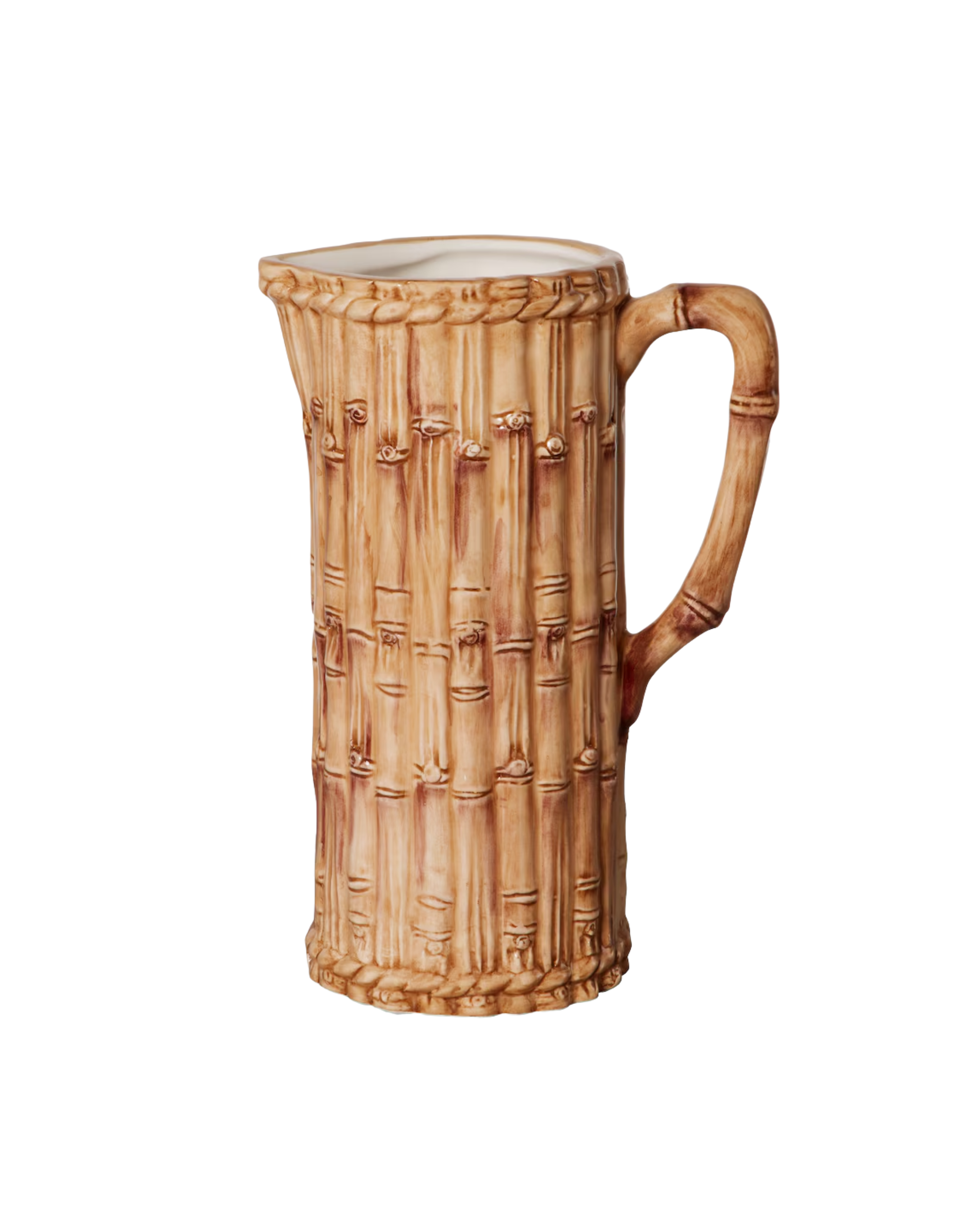 Handbemalter Bambus Krug