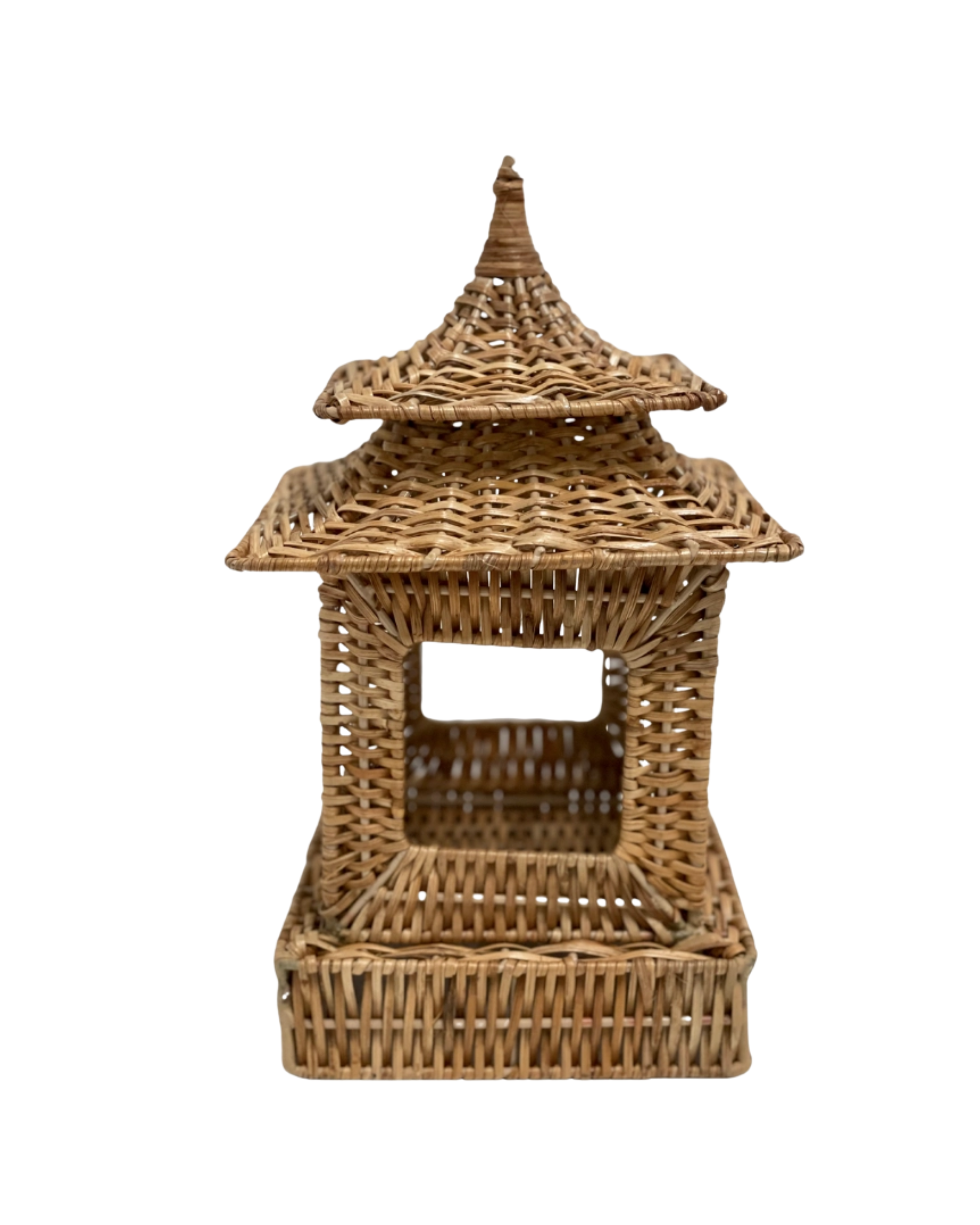 Korbgeflochtene Pagode Medium