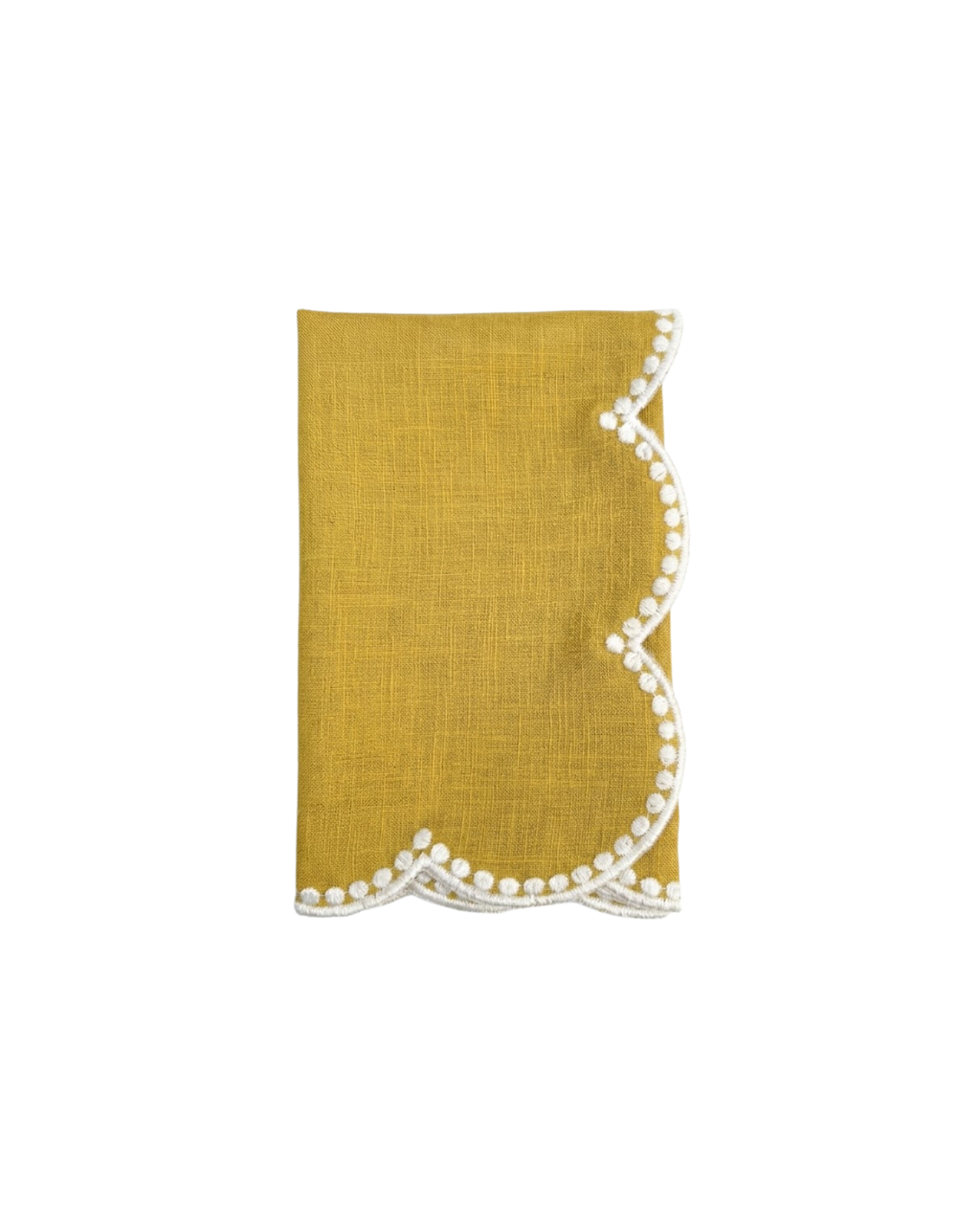 Stoffserviette Gelb, 2er Set
