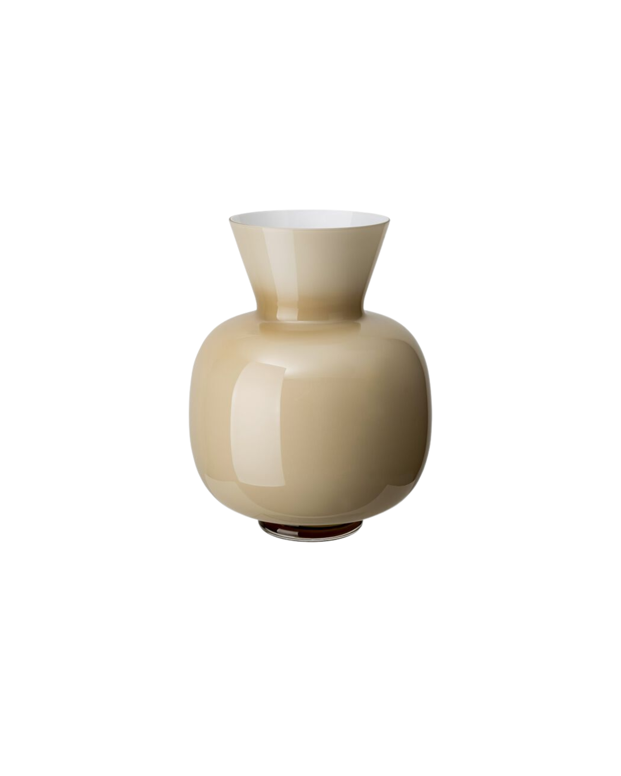 Rosenthal Porzellan Glasvase Anna Beige 24cm