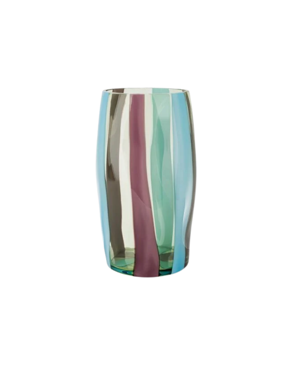 Rosenthal Porzellan Vase Limited Stripes Grün