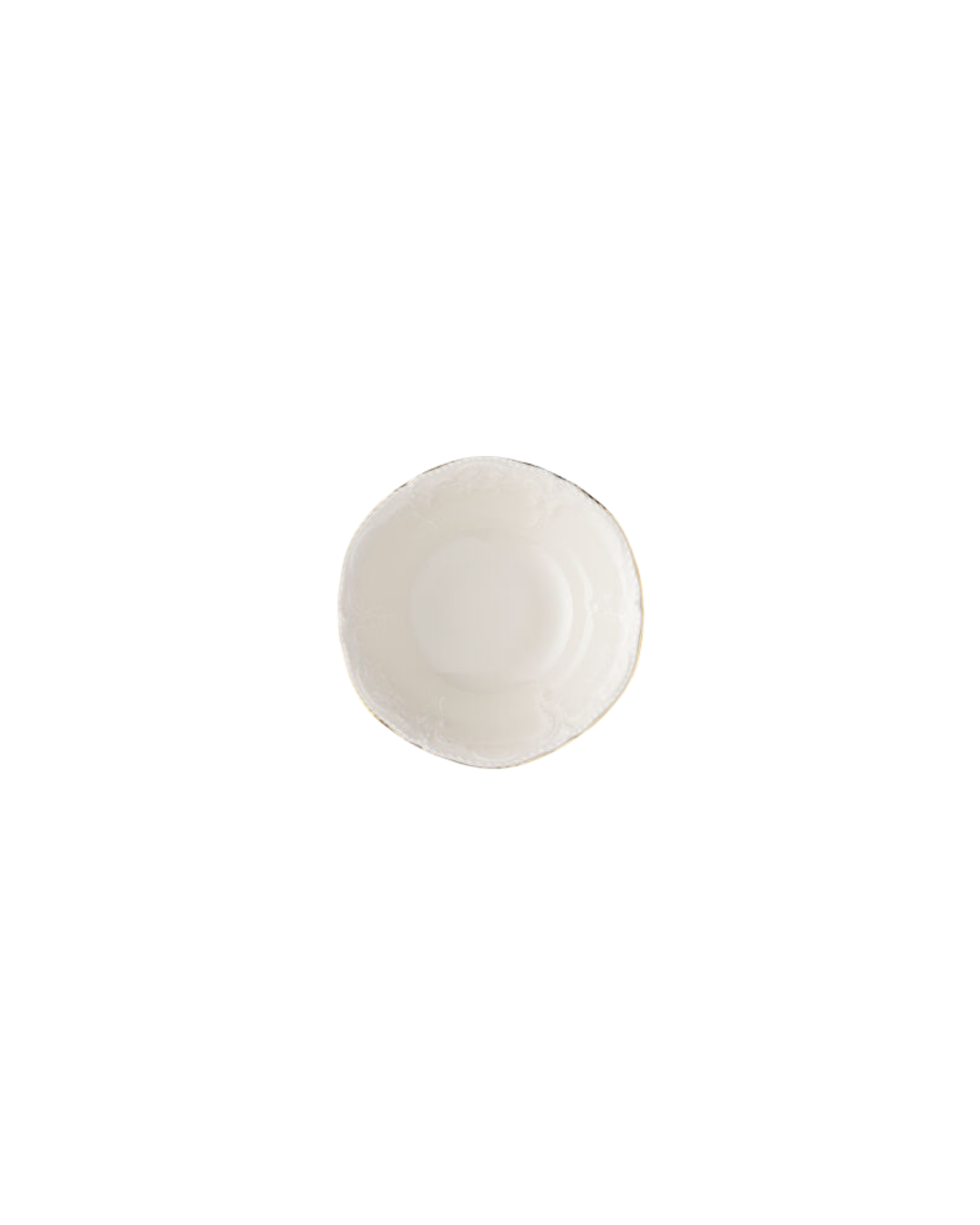 Rosenthal Porzellan Dessertschale Sanssouci Elfenbein Gold