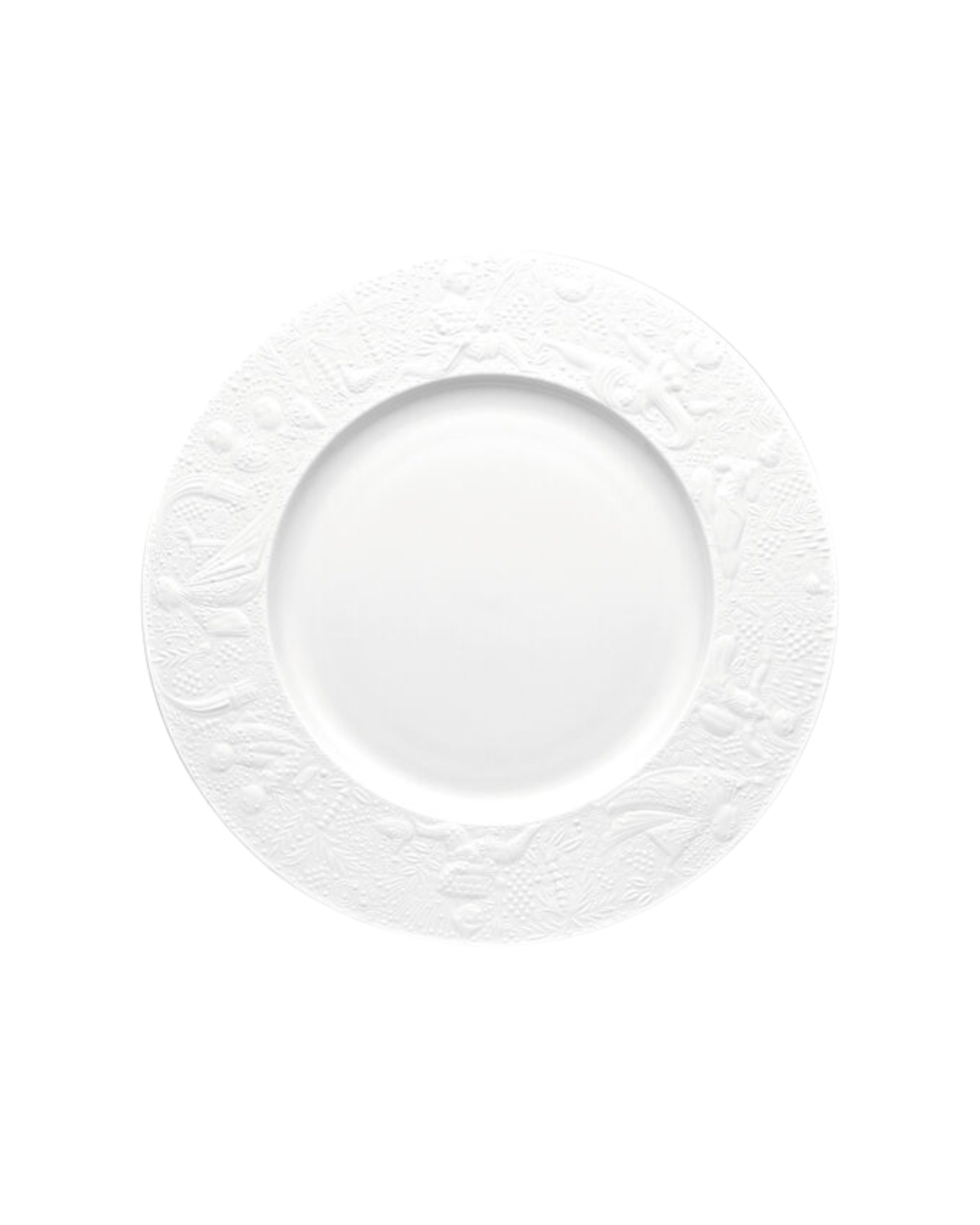 Rosenthal Porzellan Platzteller Zauberflöte Weiß