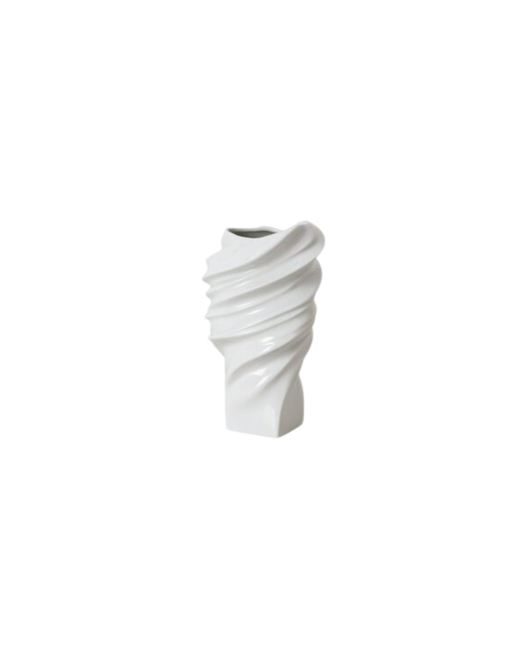 Rosenthal Porzellan Vase Squall Weiss Small