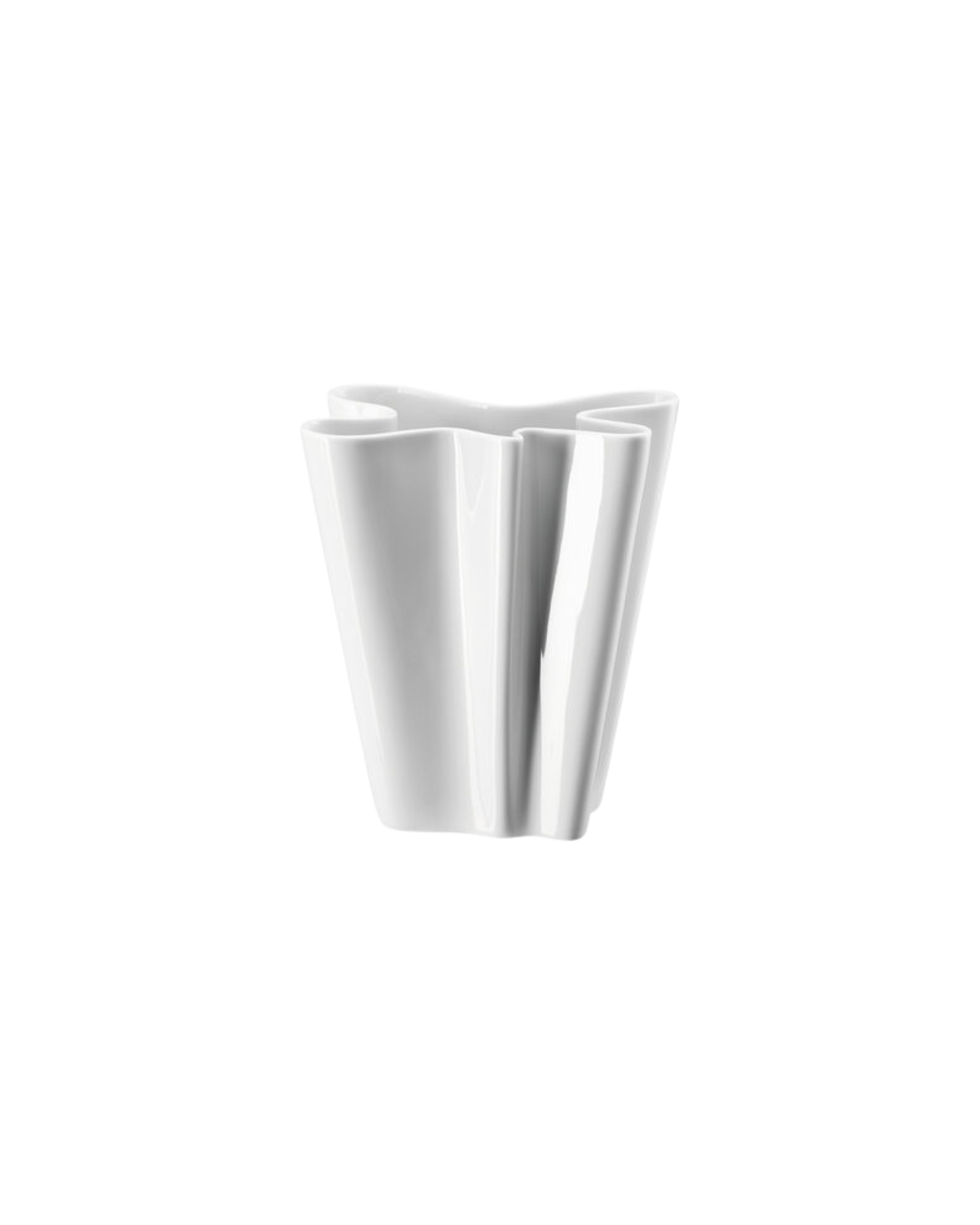 Rosenthal Porzellan Vase Flux Weiss