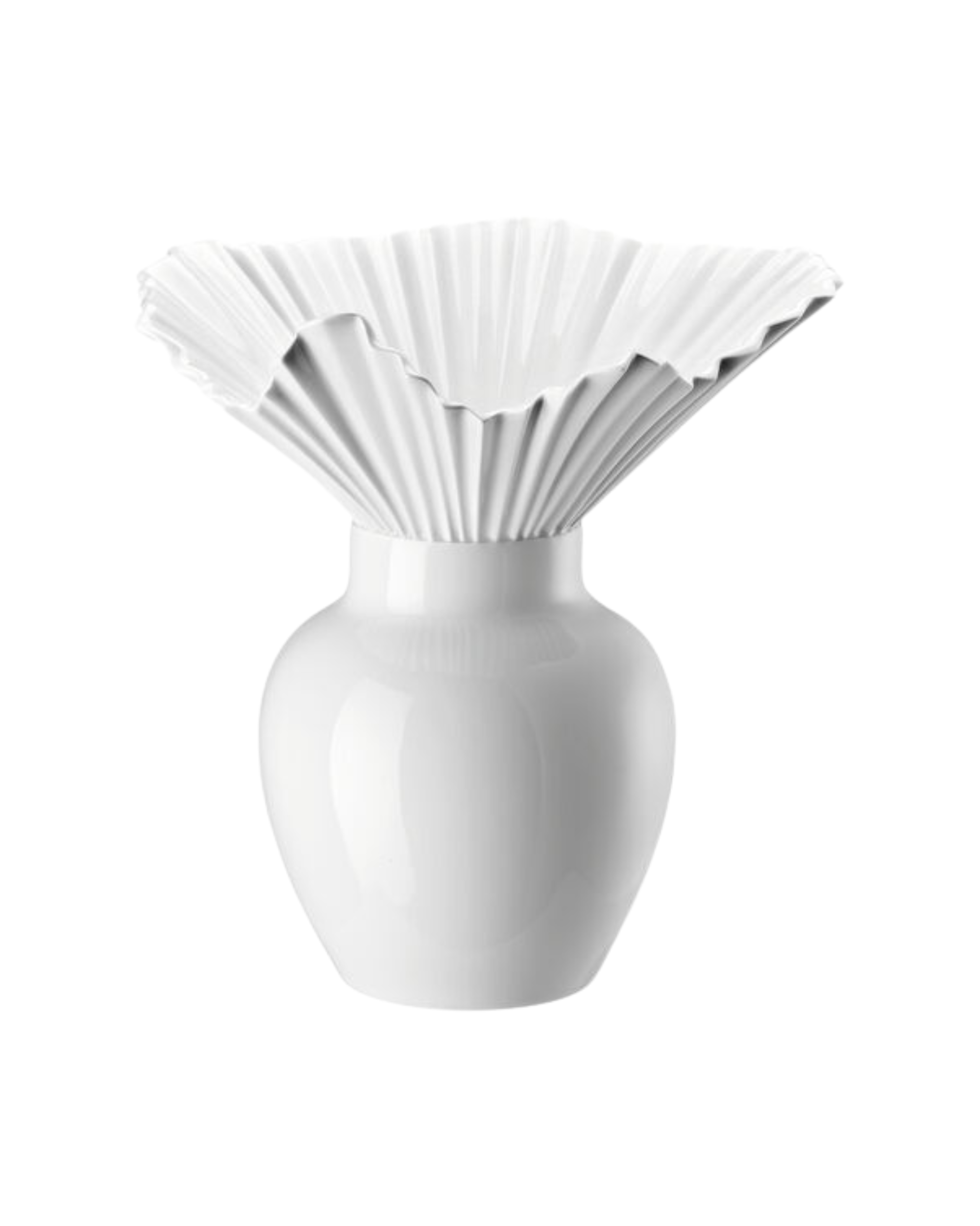 Rosenthal Porzellan Vase Falda Weiss