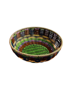 Basket Woven Brown-Green